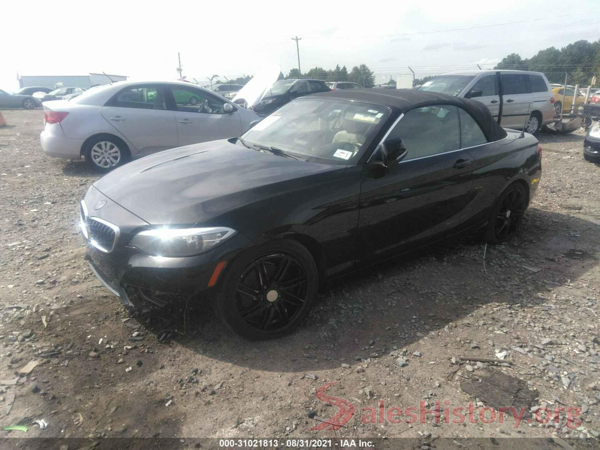 WBA1K9C50GV321671 2016 BMW 2 SERIES