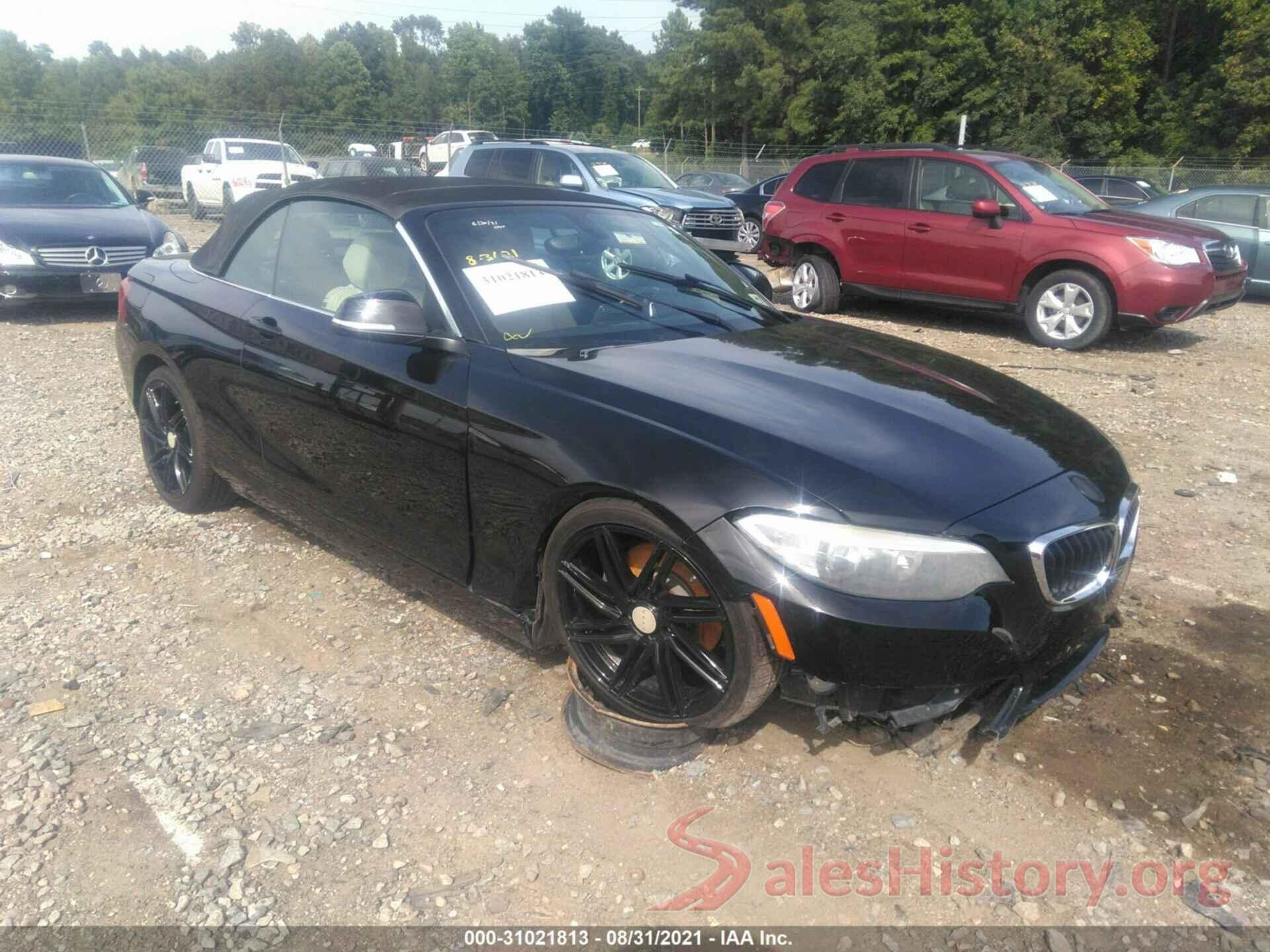 WBA1K9C50GV321671 2016 BMW 2 SERIES