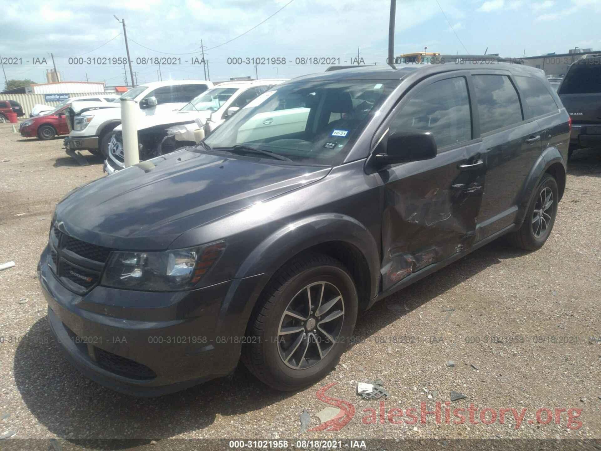 3C4PDCABXHT637898 2017 DODGE JOURNEY