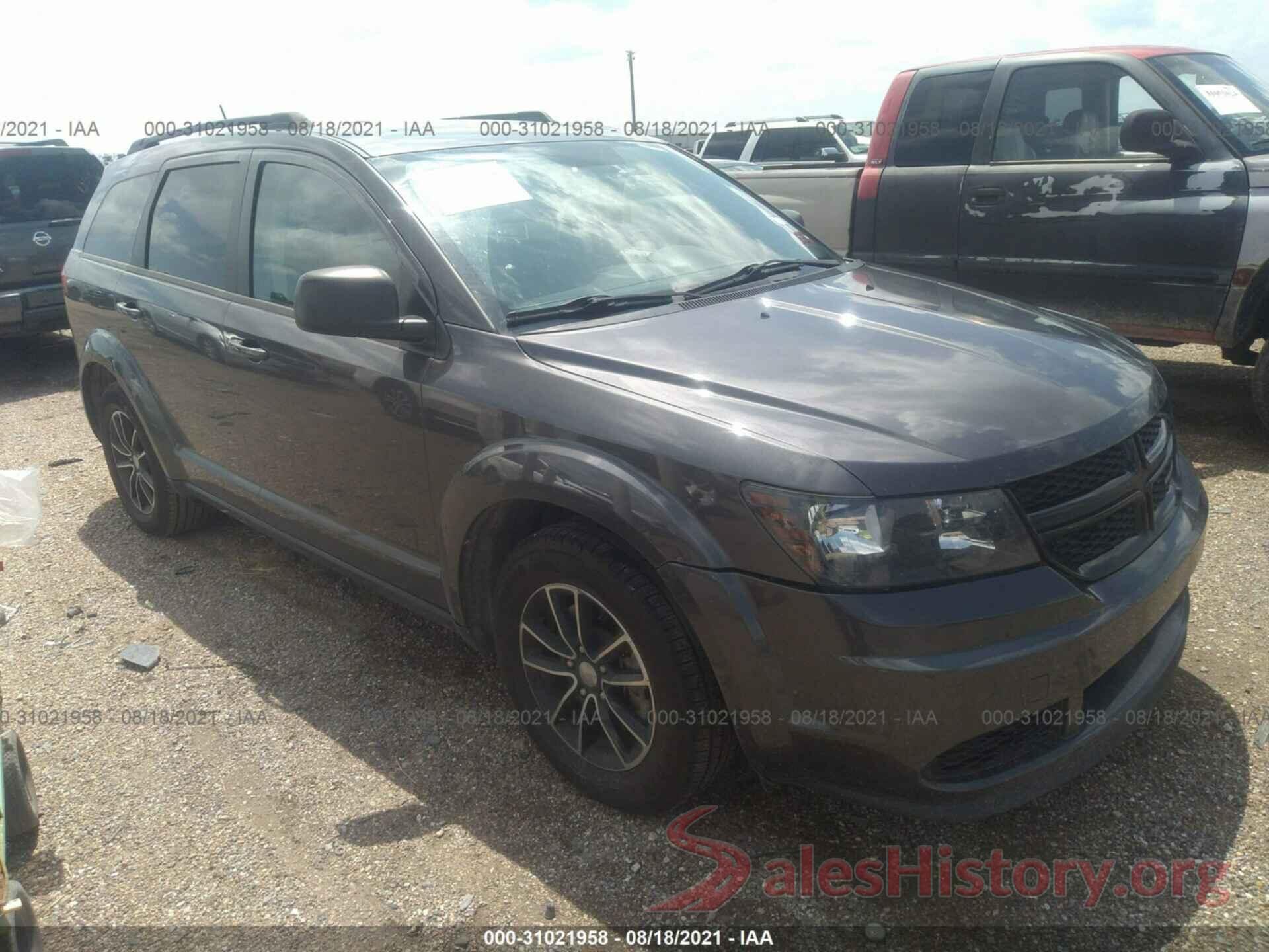 3C4PDCABXHT637898 2017 DODGE JOURNEY