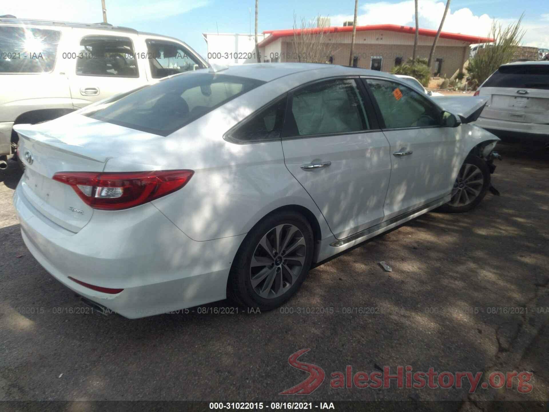 5NPE34AF7GH400173 2016 HYUNDAI SONATA