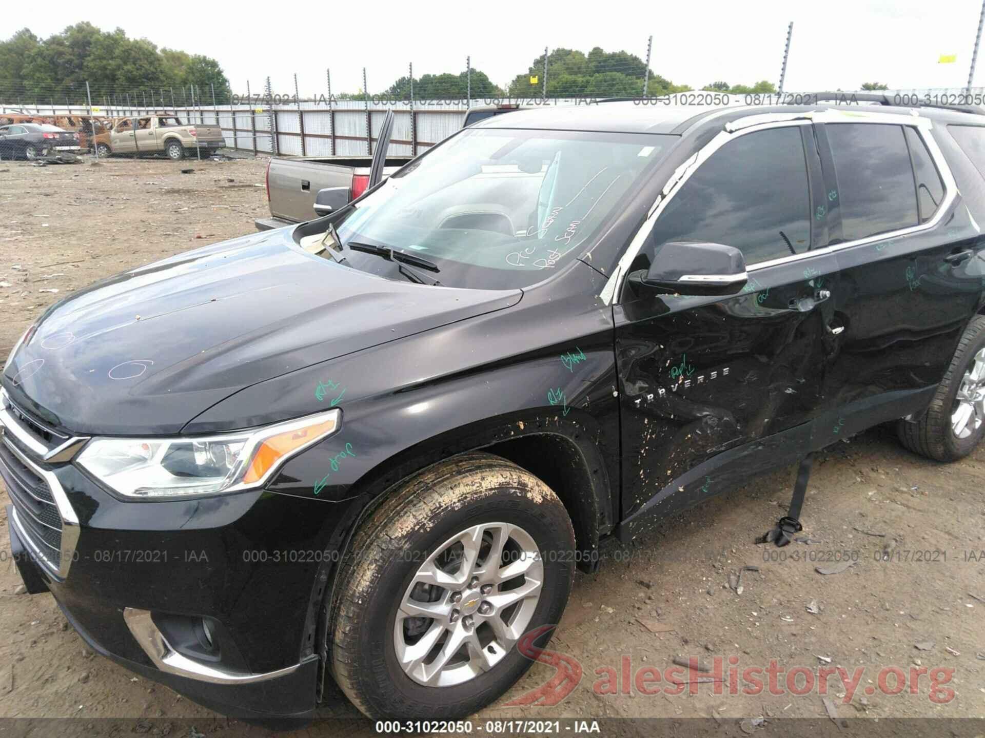 1GNERGKW0KJ286264 2019 CHEVROLET TRAVERSE