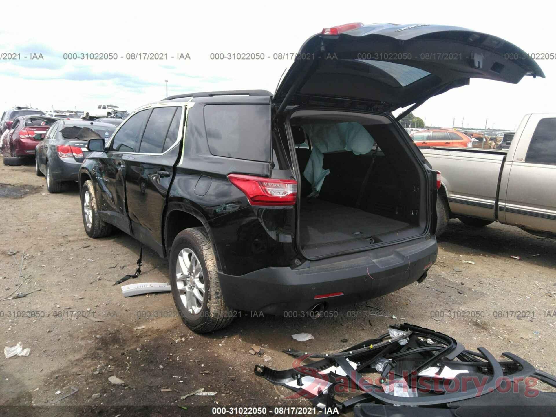 1GNERGKW0KJ286264 2019 CHEVROLET TRAVERSE