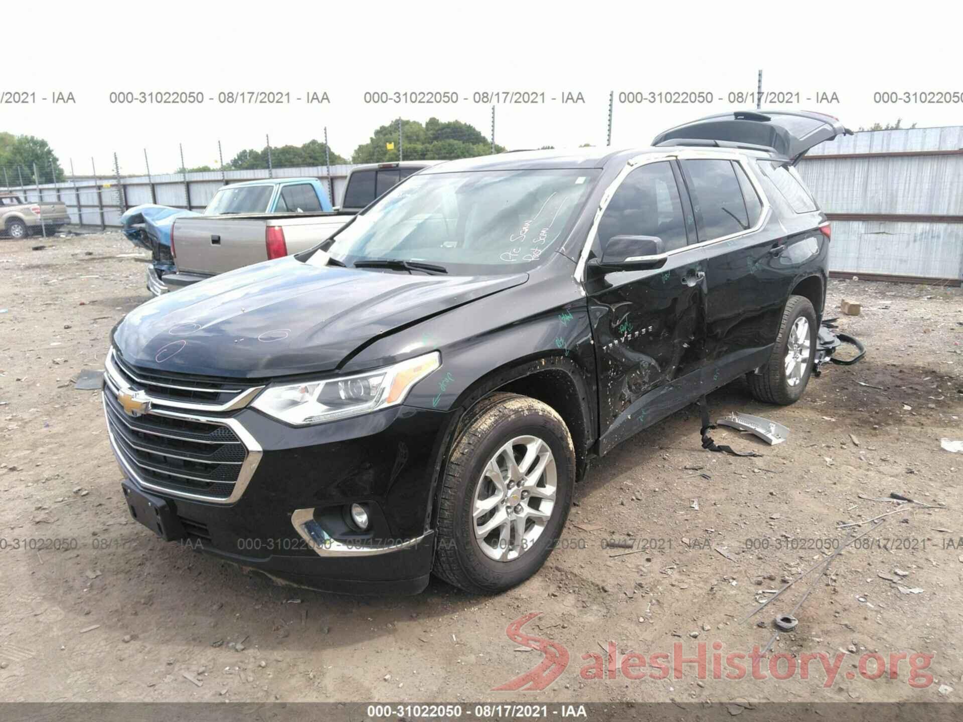 1GNERGKW0KJ286264 2019 CHEVROLET TRAVERSE