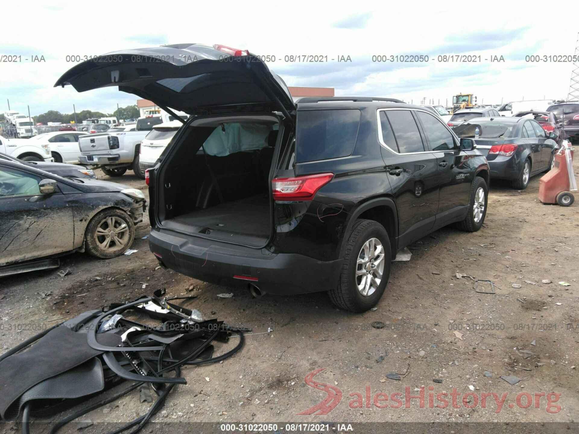 1GNERGKW0KJ286264 2019 CHEVROLET TRAVERSE