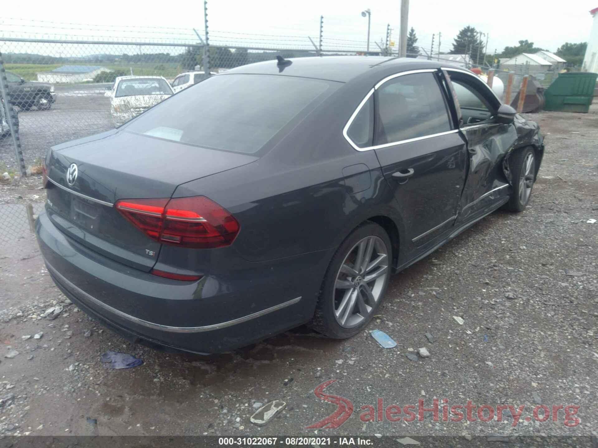 1VWDT7A31HC075405 2017 VOLKSWAGEN PASSAT