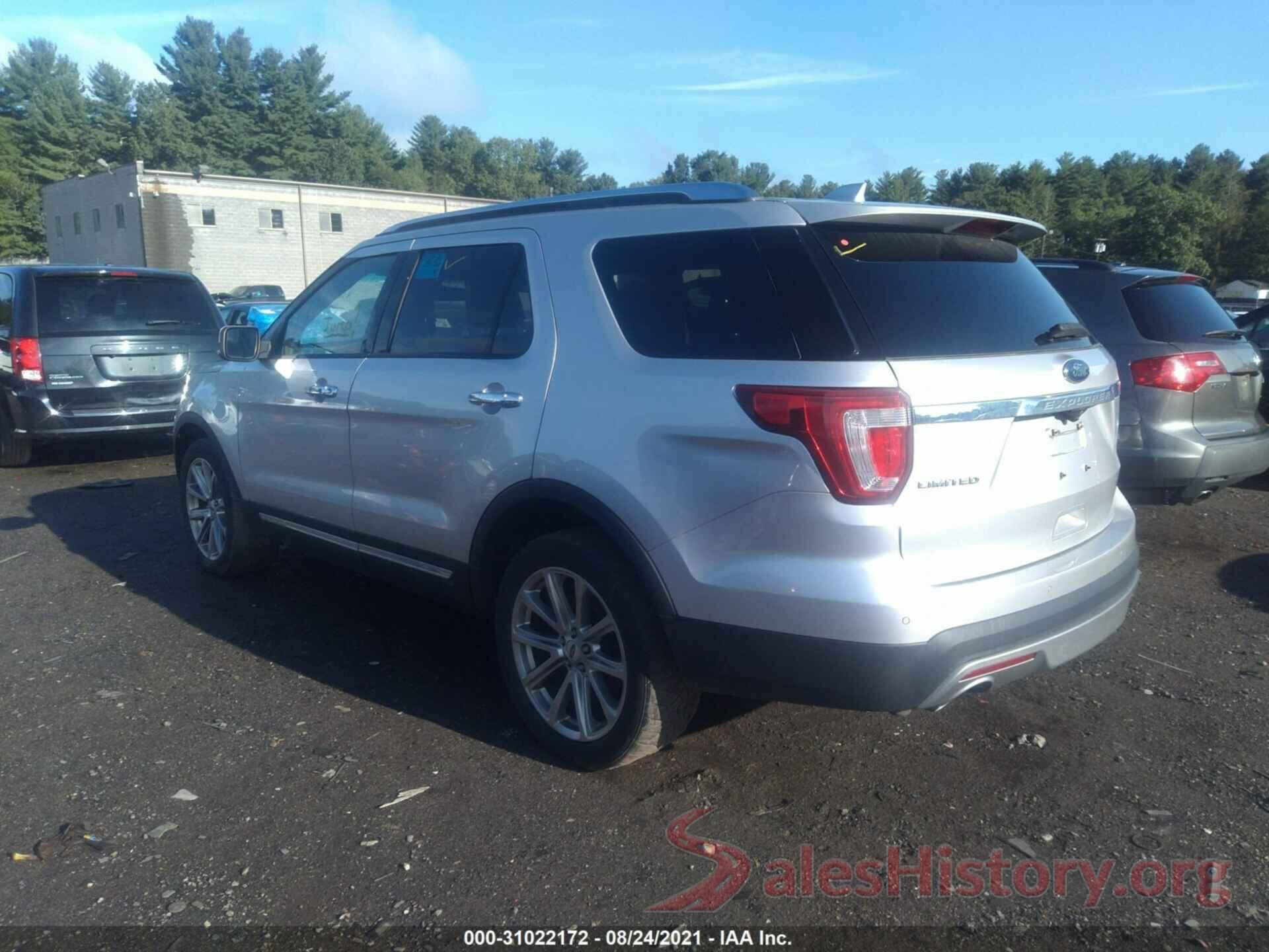 1FM5K8F86GGA98184 2016 FORD EXPLORER