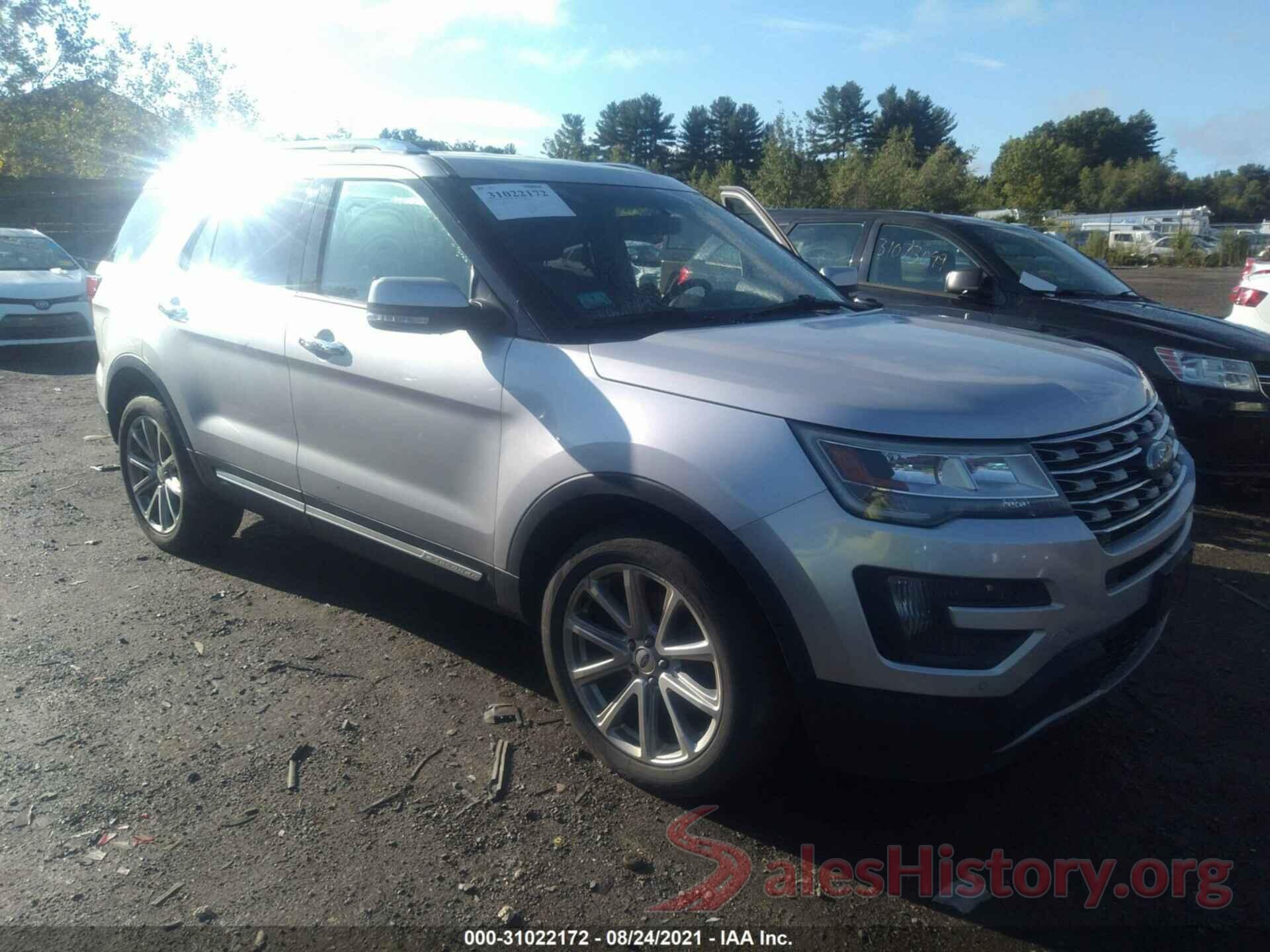 1FM5K8F86GGA98184 2016 FORD EXPLORER