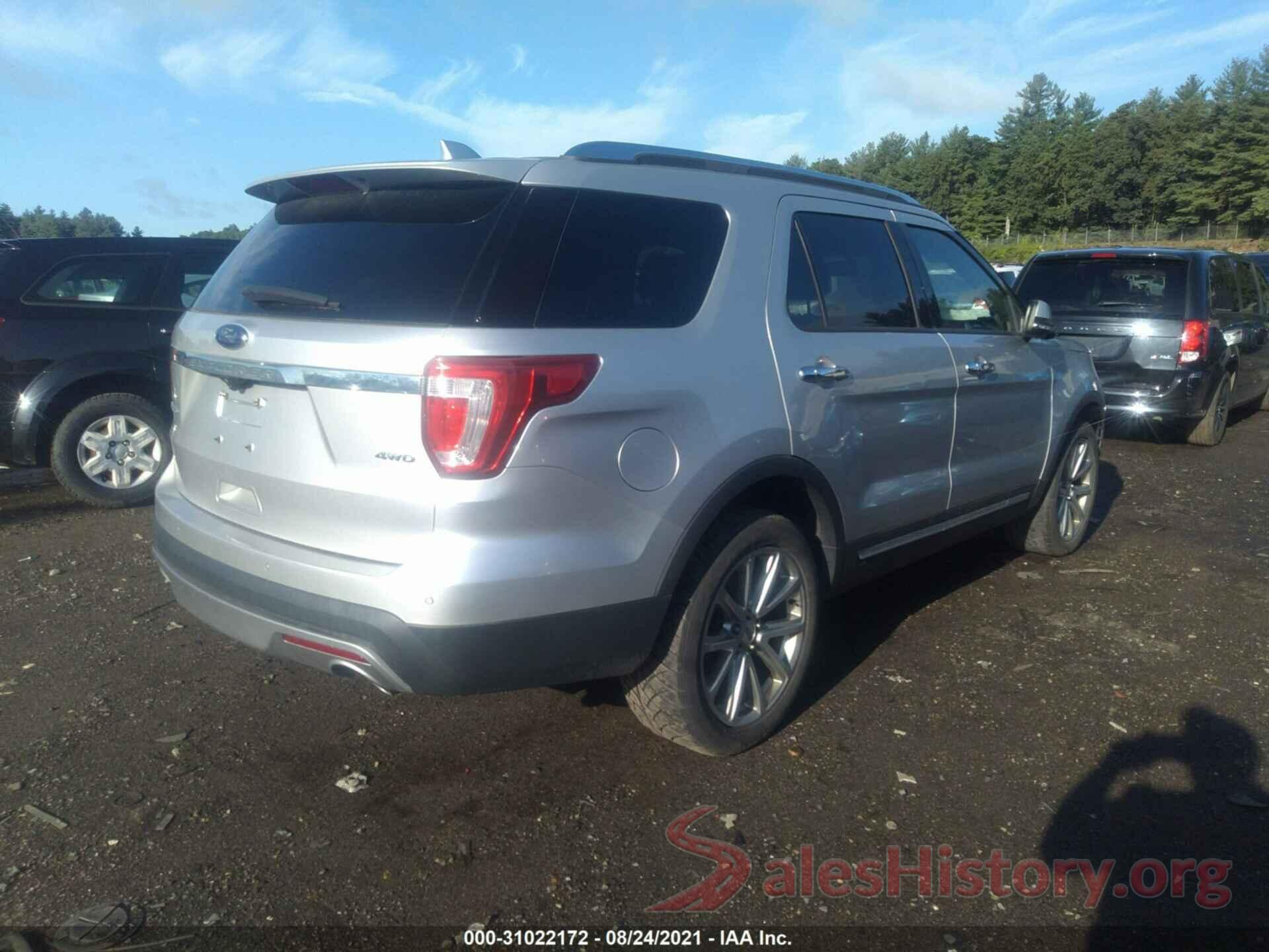 1FM5K8F86GGA98184 2016 FORD EXPLORER