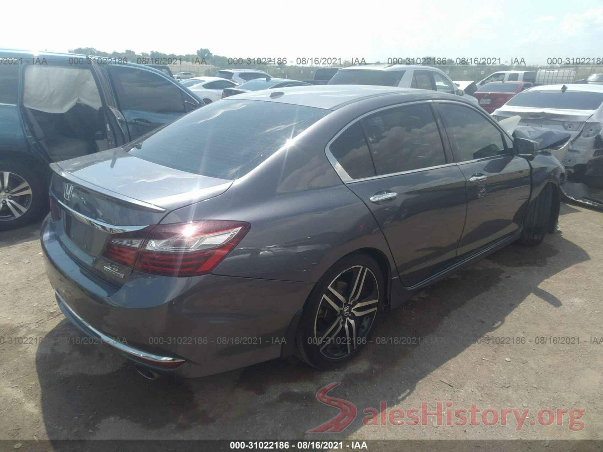 1HGCR3F99GA006993 2016 HONDA ACCORD SEDAN