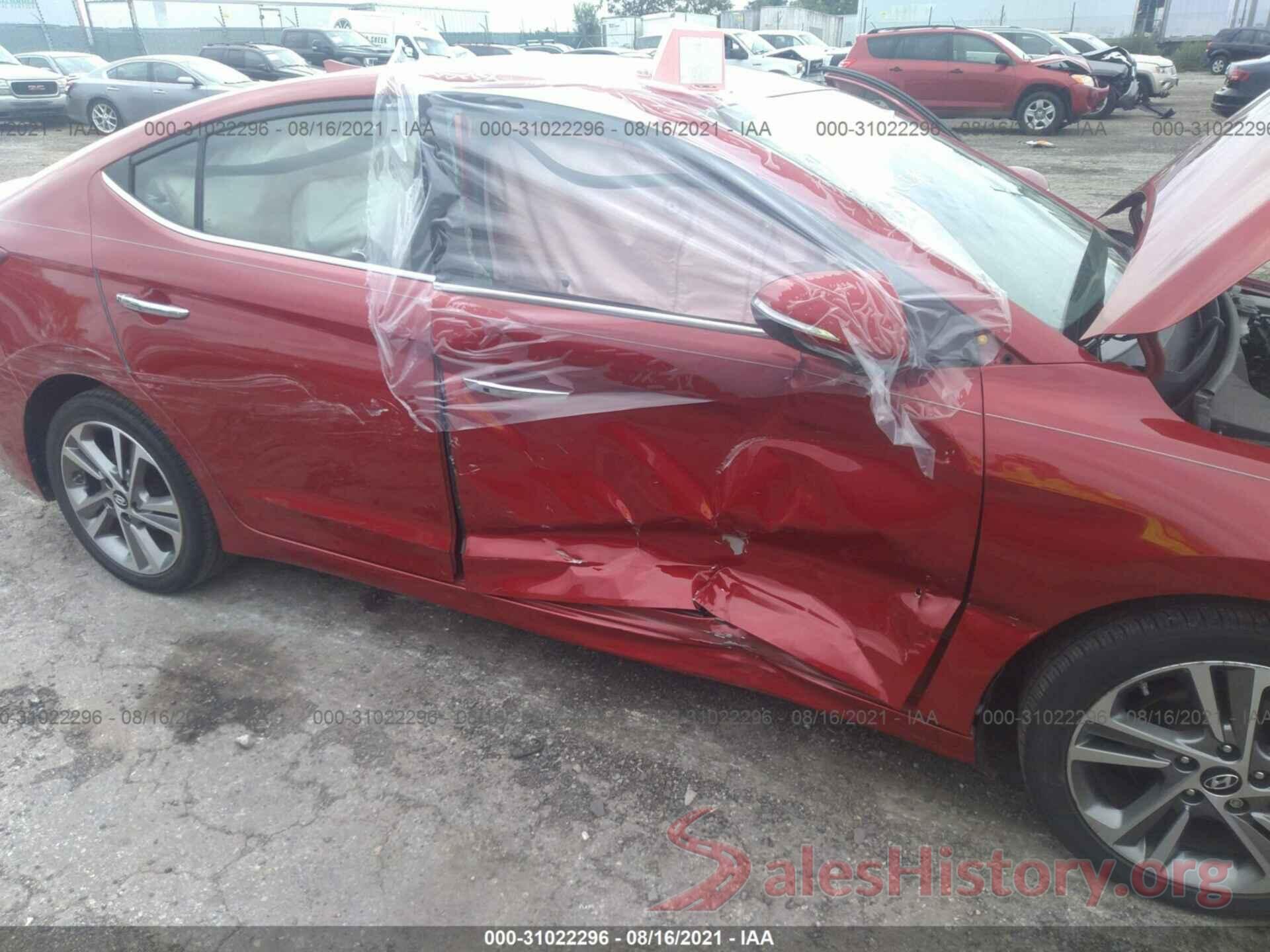 5NPD84LF3HH031226 2017 HYUNDAI ELANTRA