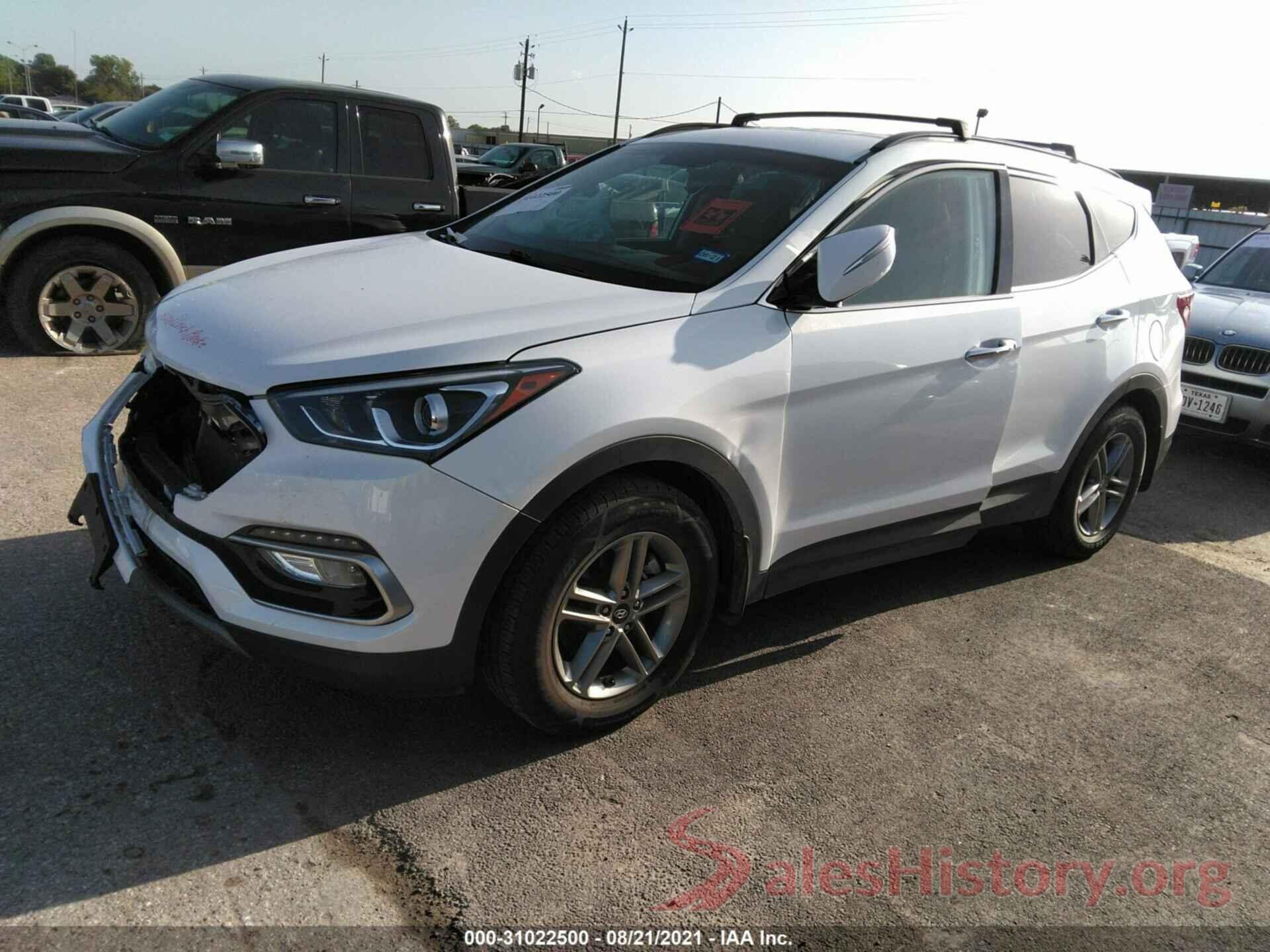 5XYZU3LB9JG568222 2018 HYUNDAI SANTA FE SPORT