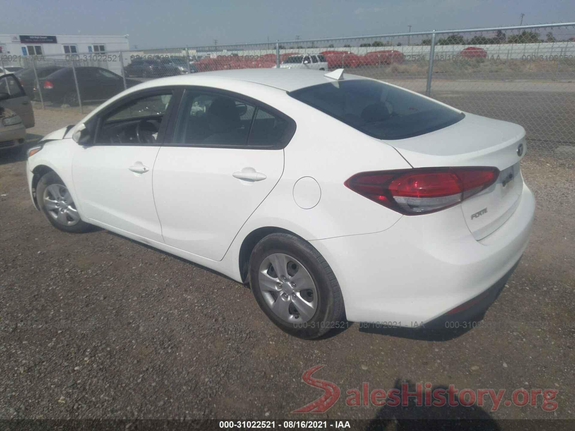 3KPFK4A73HE108851 2017 KIA FORTE