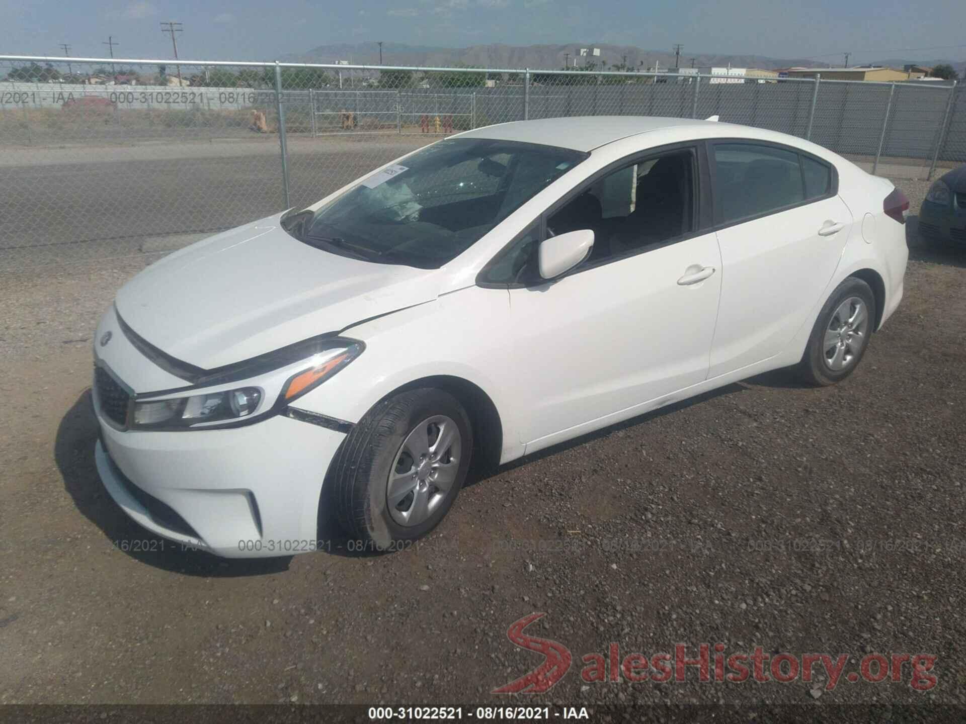 3KPFK4A73HE108851 2017 KIA FORTE