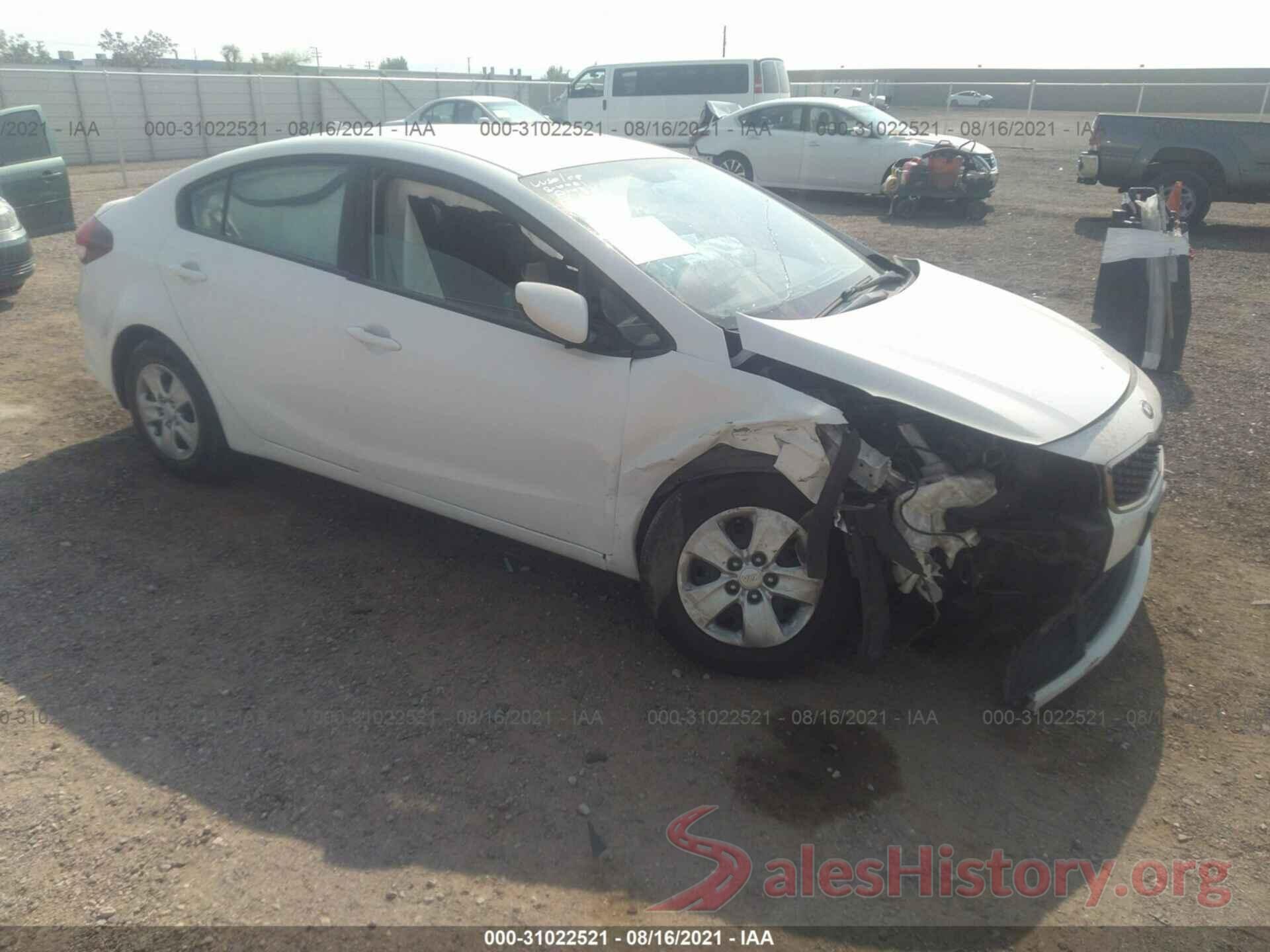 3KPFK4A73HE108851 2017 KIA FORTE