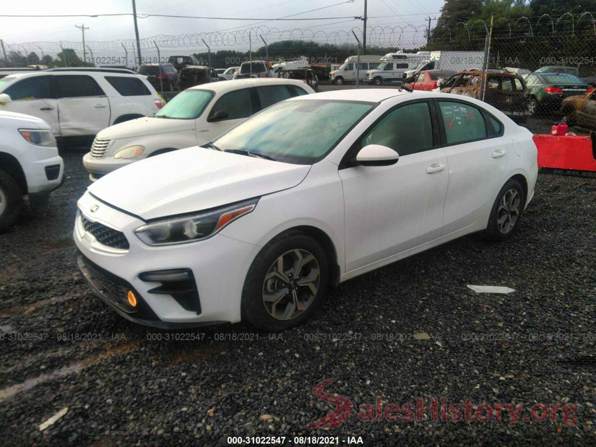 3KPF24AD5KE122635 2019 KIA FORTE