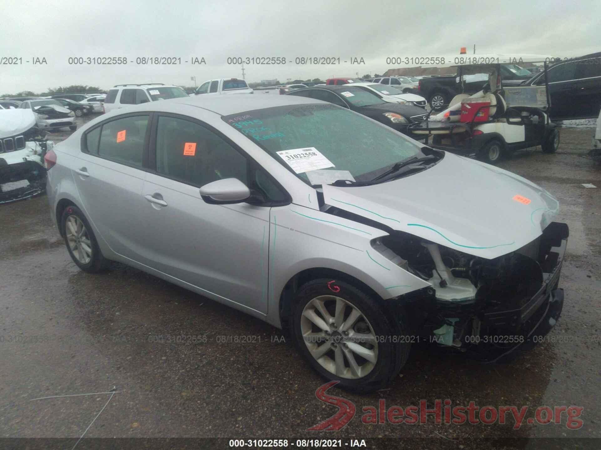 3KPFL4A74HE016516 2017 KIA FORTE