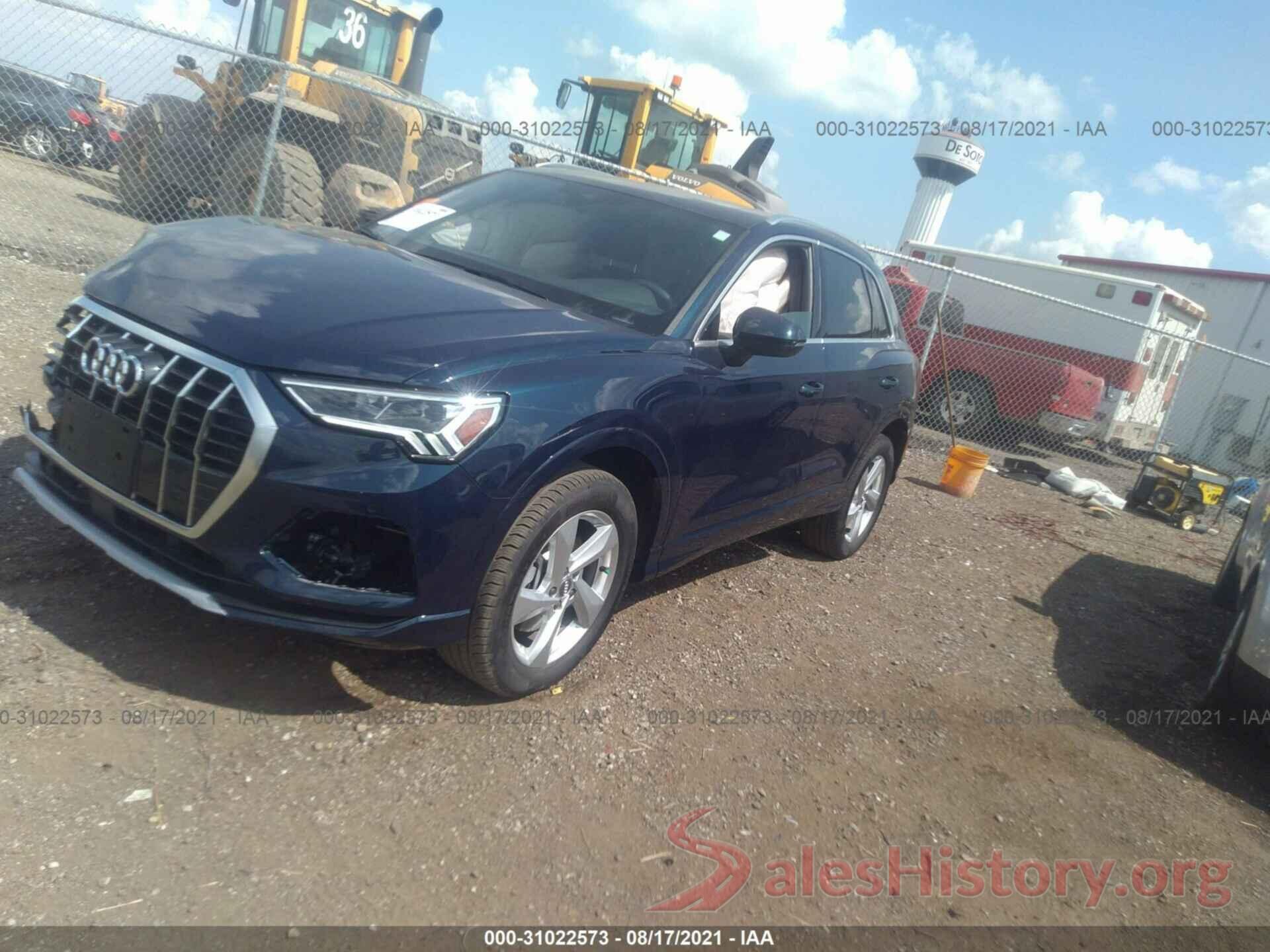 WA1BECF34L1082420 2020 AUDI Q3