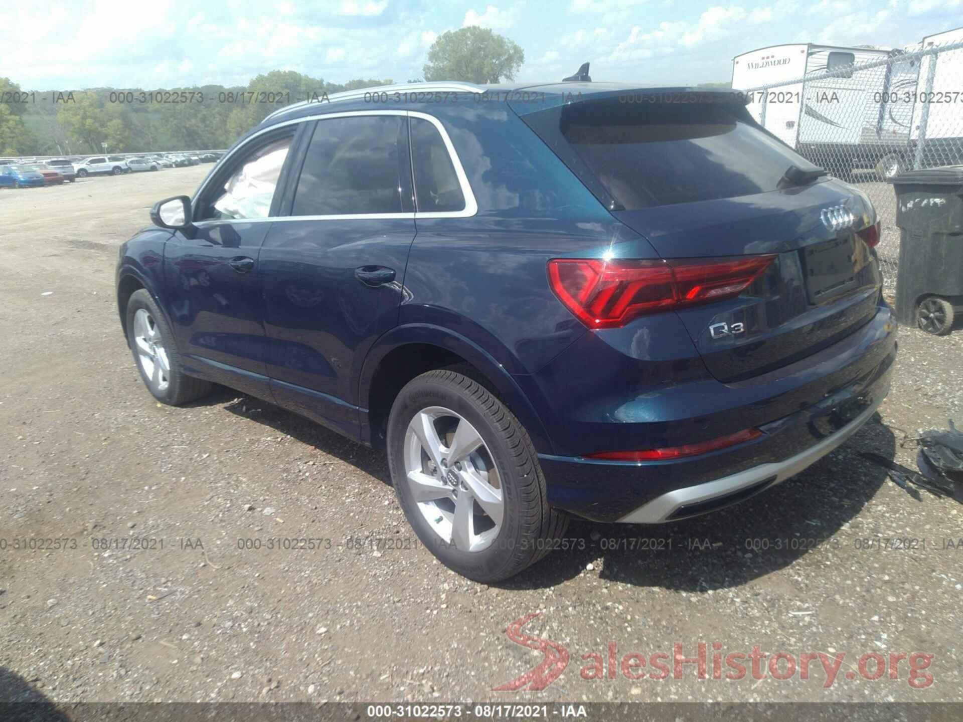 WA1BECF34L1082420 2020 AUDI Q3