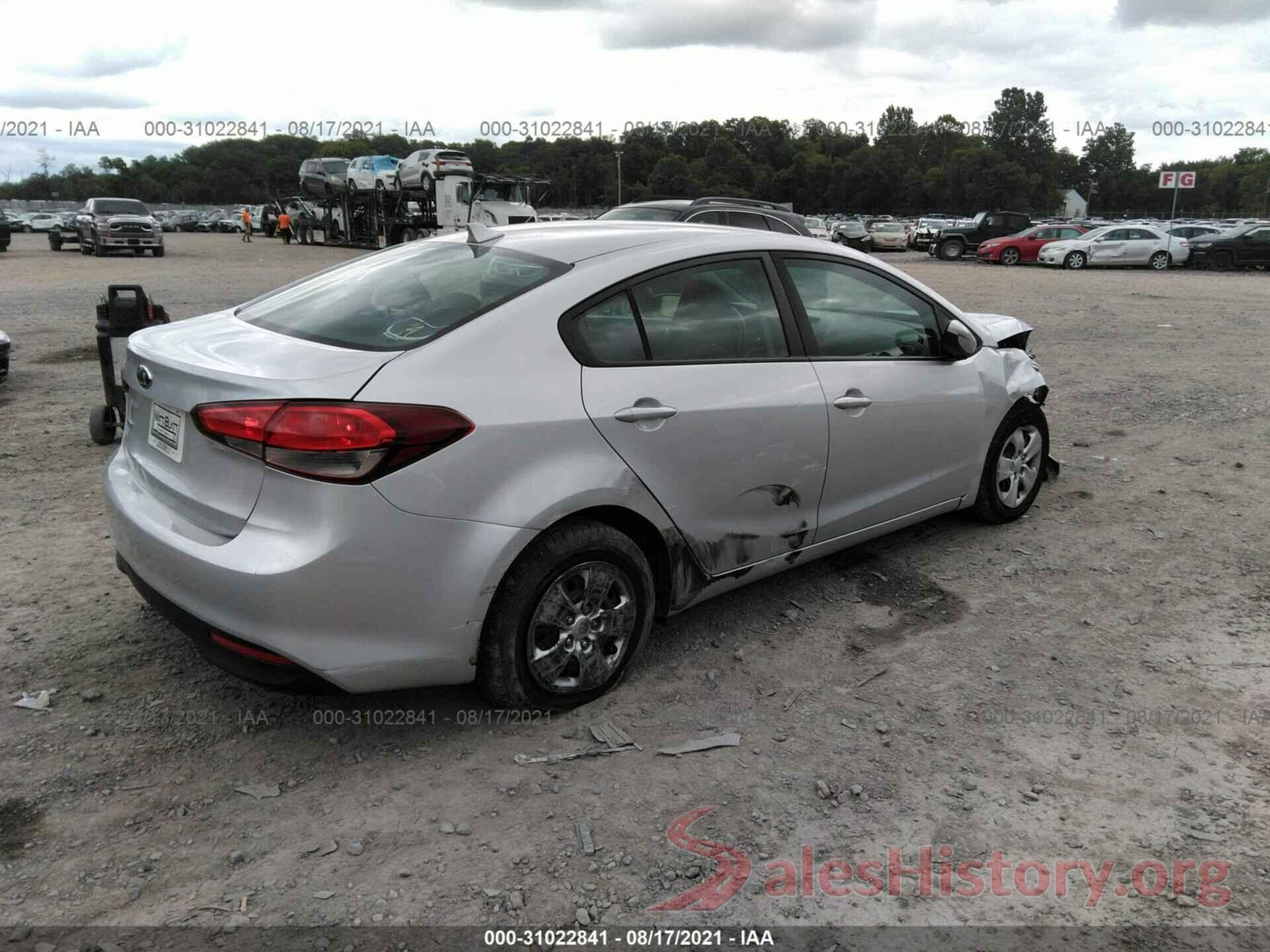 3KPFK4A73JE234486 2018 KIA FORTE