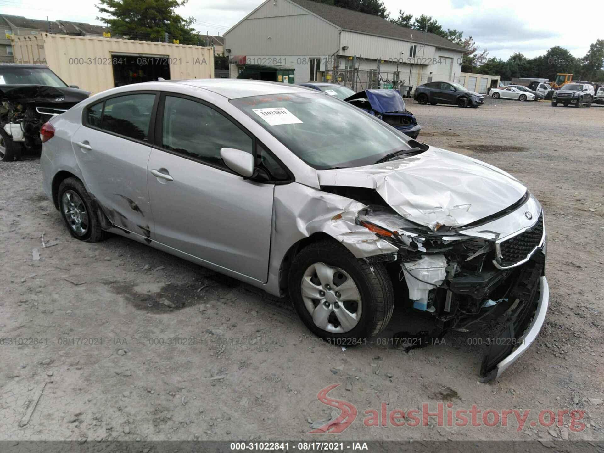 3KPFK4A73JE234486 2018 KIA FORTE