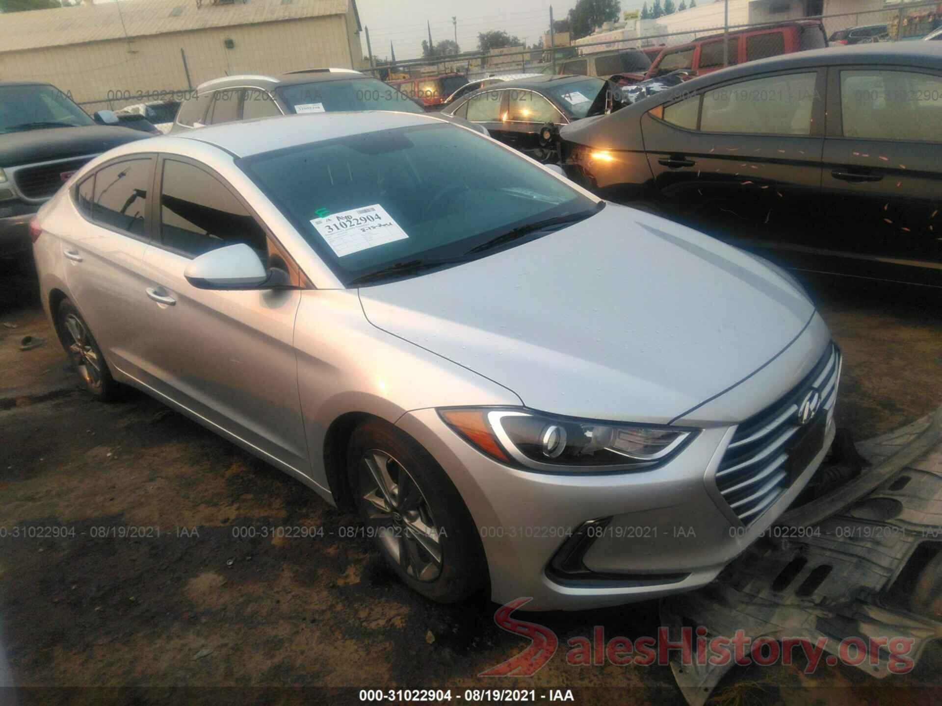 5NPD84LFXHH017517 2017 HYUNDAI ELANTRA