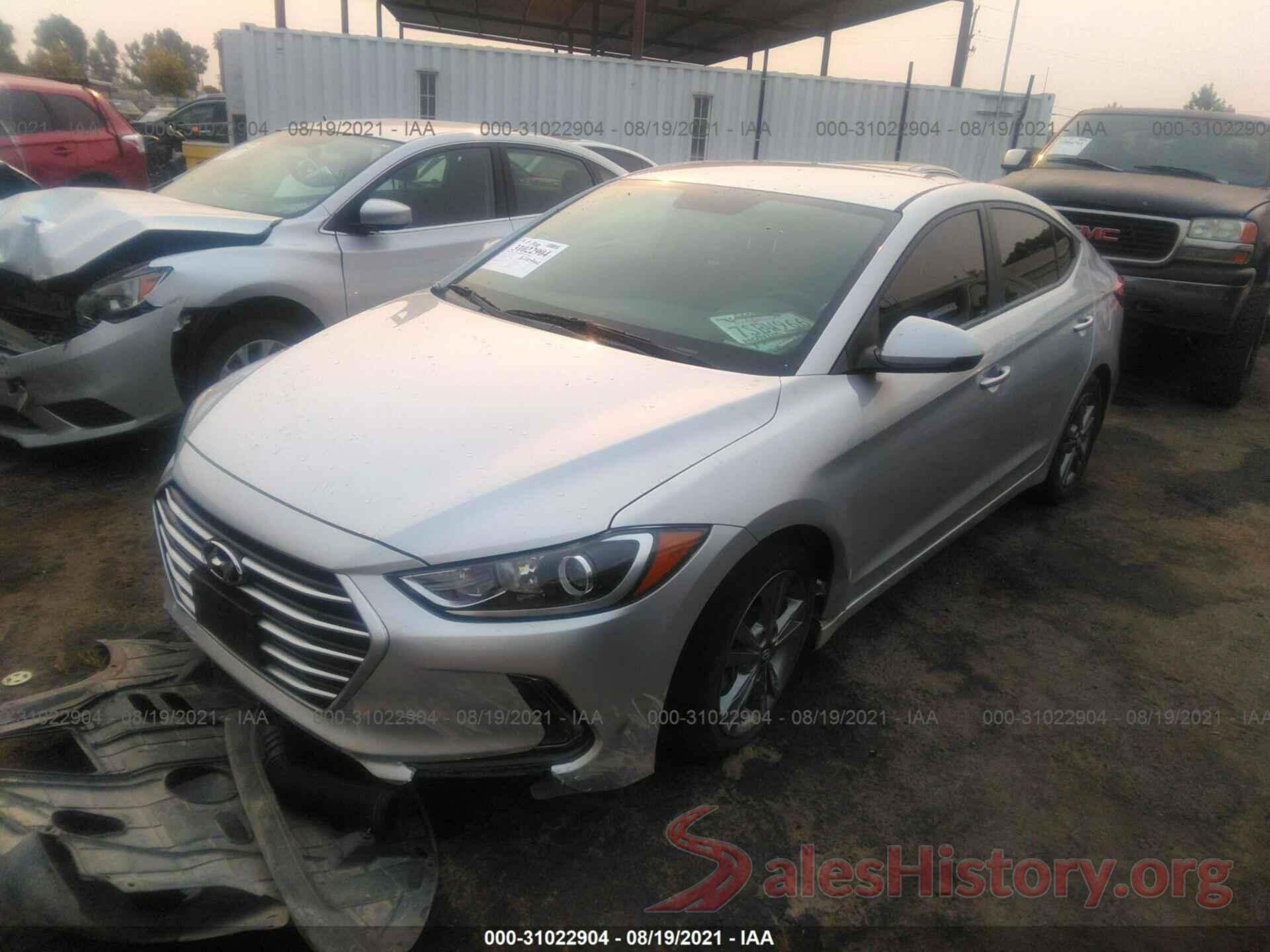 5NPD84LFXHH017517 2017 HYUNDAI ELANTRA