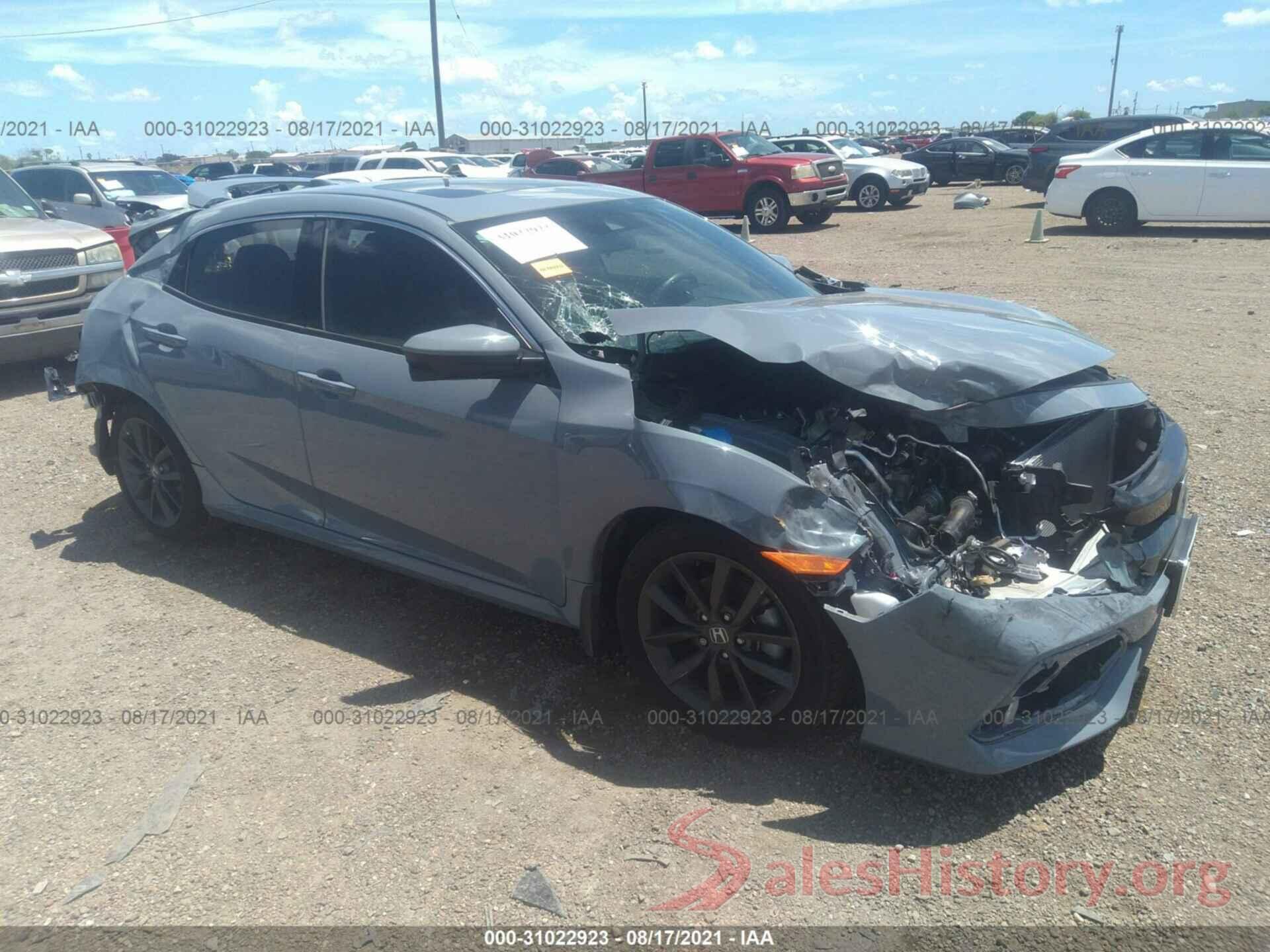 SHHFK7H66LU209799 2020 HONDA CIVIC HATCHBACK