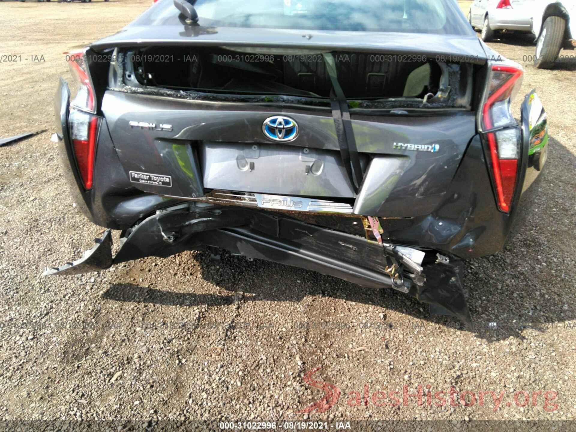 JTDKBRFU3J3069394 2018 TOYOTA PRIUS