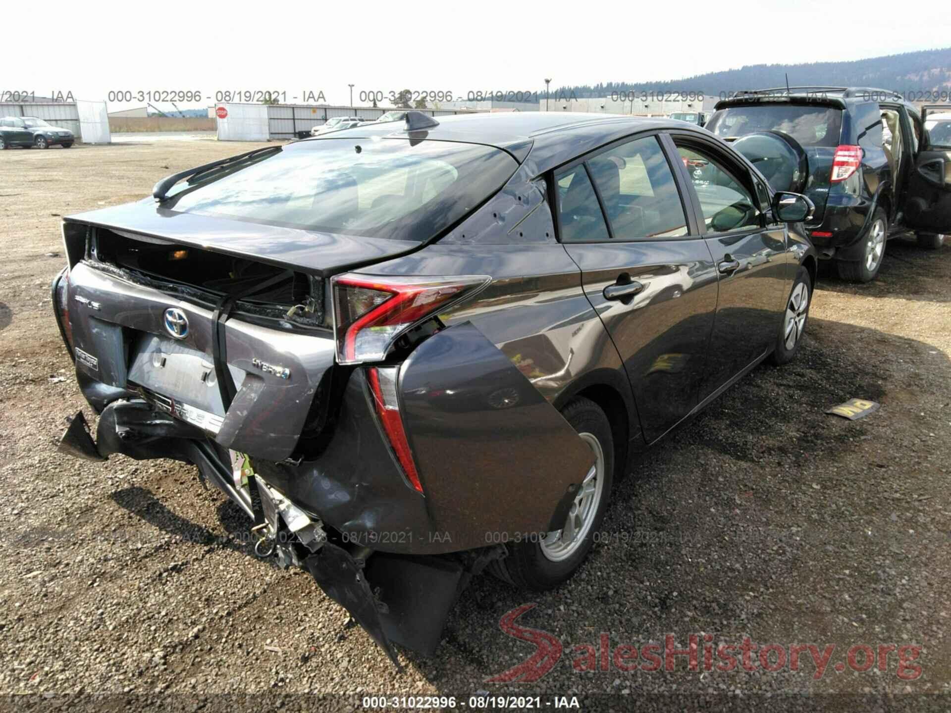 JTDKBRFU3J3069394 2018 TOYOTA PRIUS