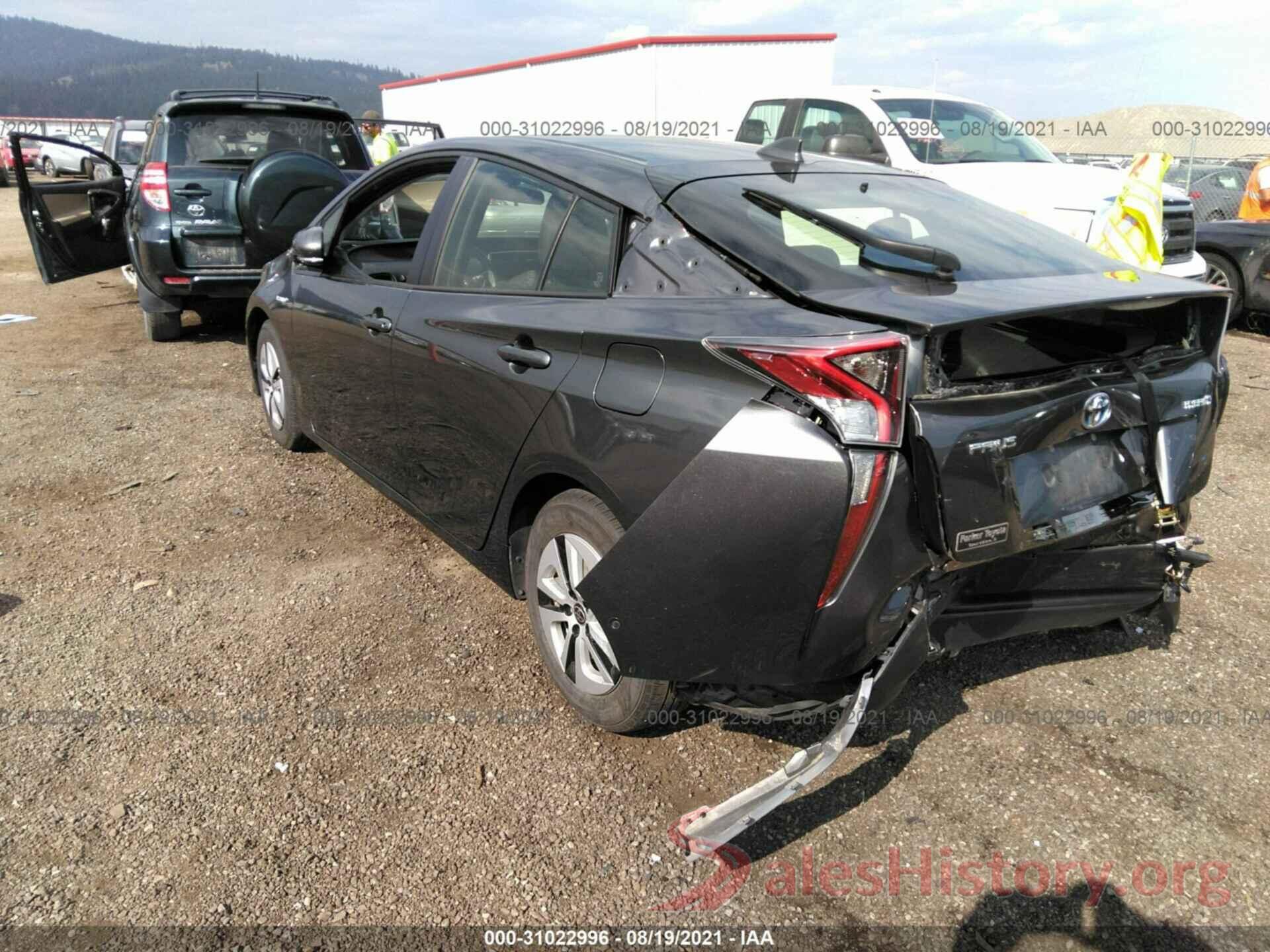 JTDKBRFU3J3069394 2018 TOYOTA PRIUS