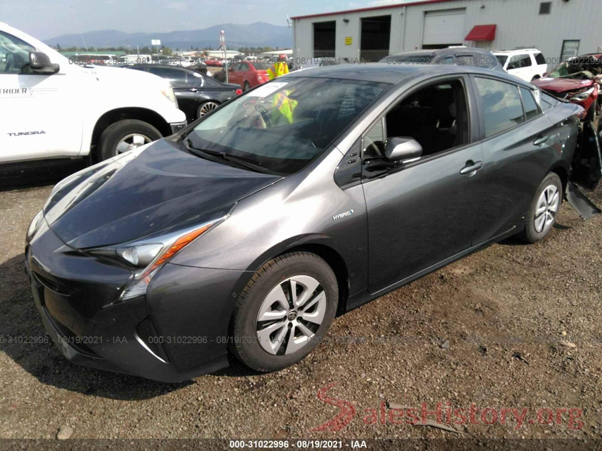 JTDKBRFU3J3069394 2018 TOYOTA PRIUS