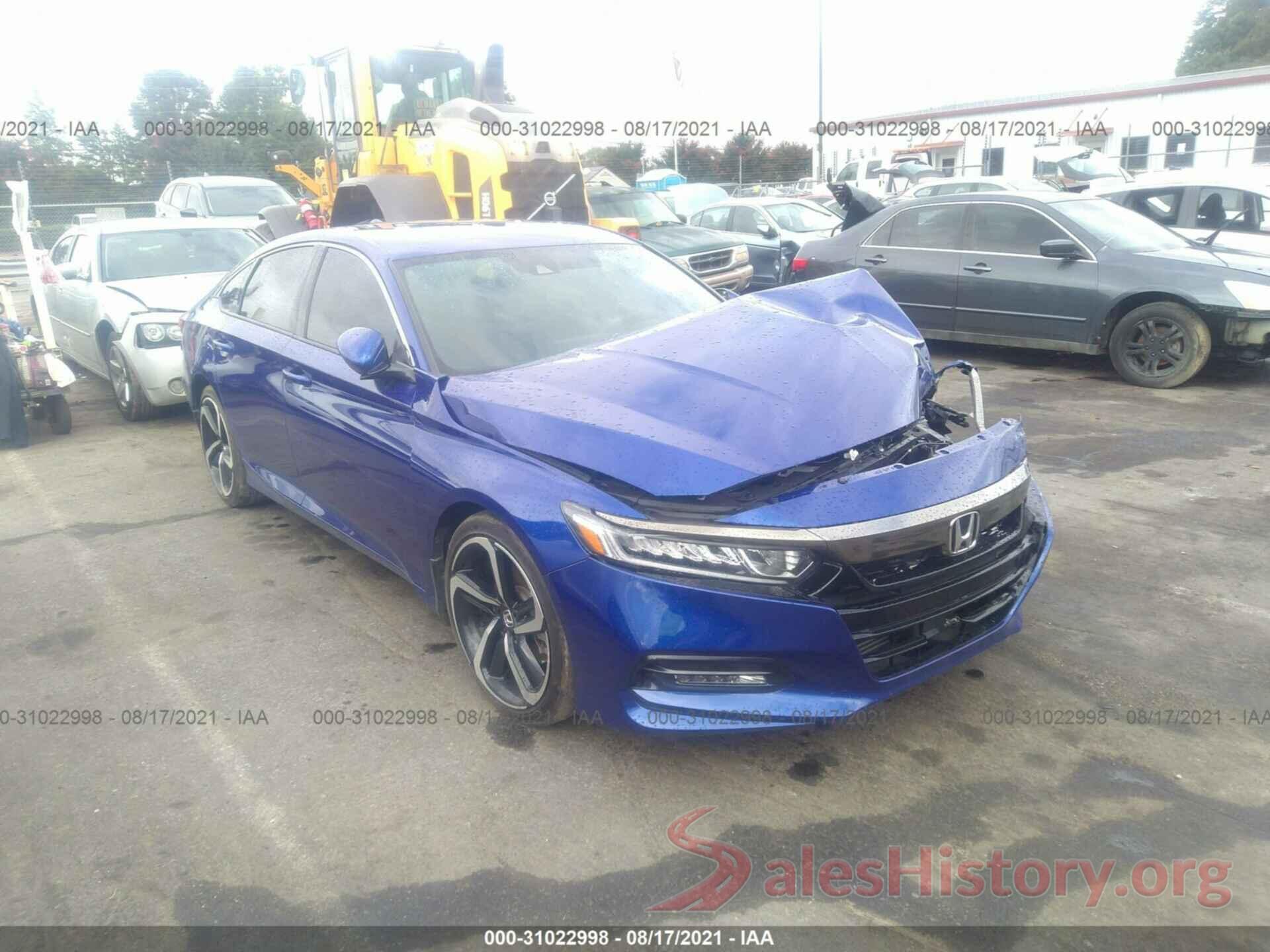 1HGCV1F34KA059766 2019 HONDA ACCORD SEDAN