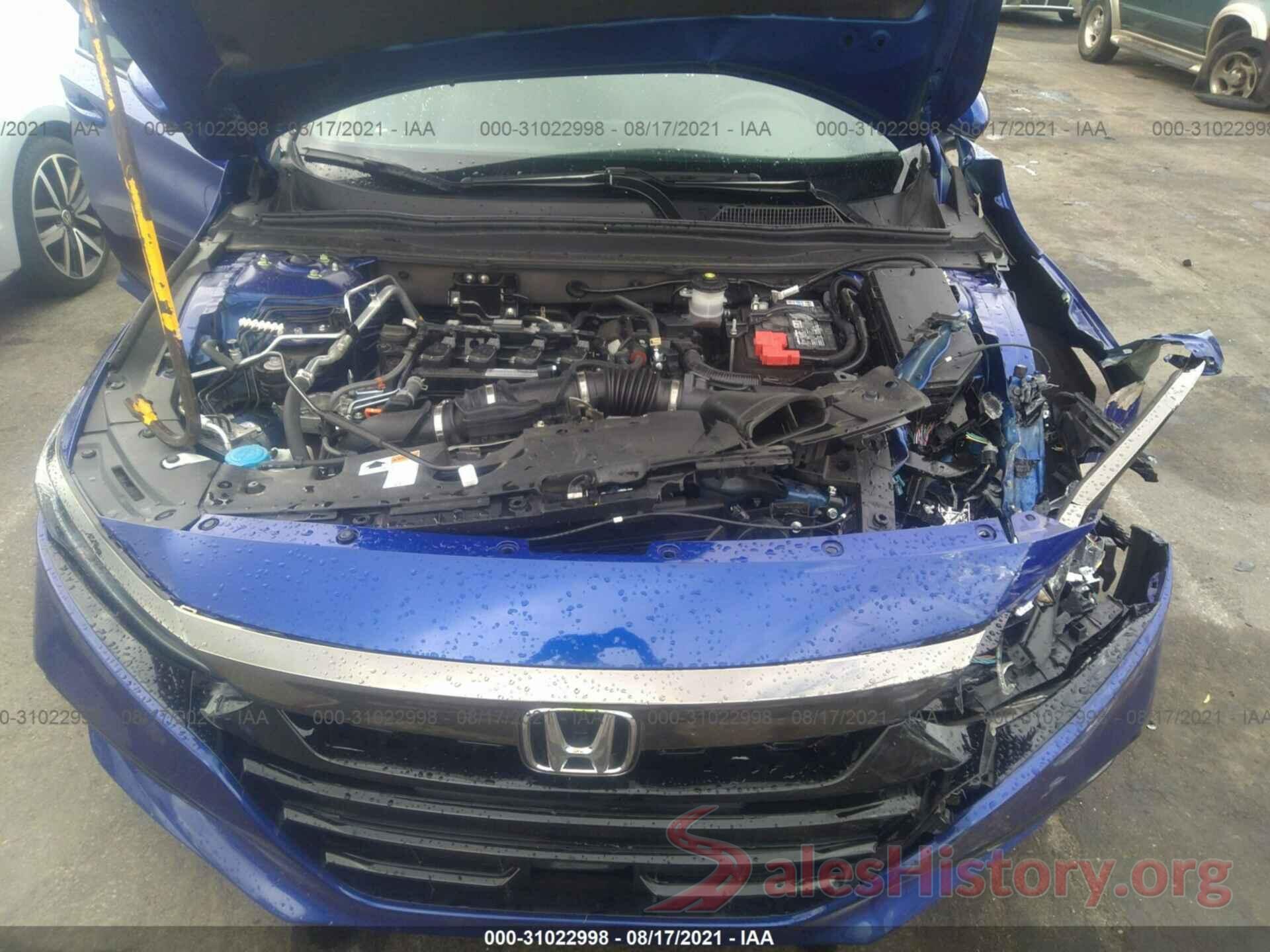 1HGCV1F34KA059766 2019 HONDA ACCORD SEDAN