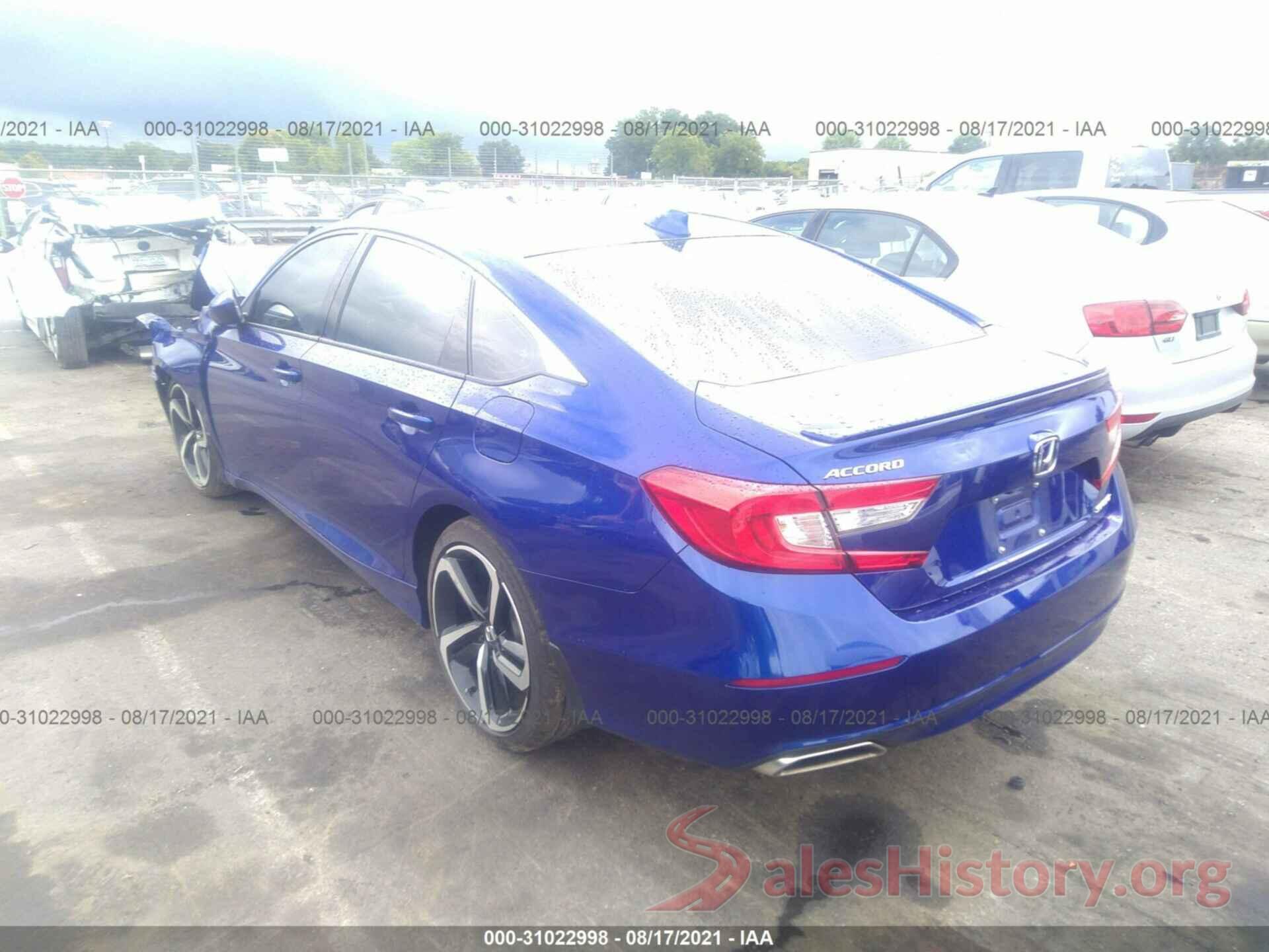 1HGCV1F34KA059766 2019 HONDA ACCORD SEDAN