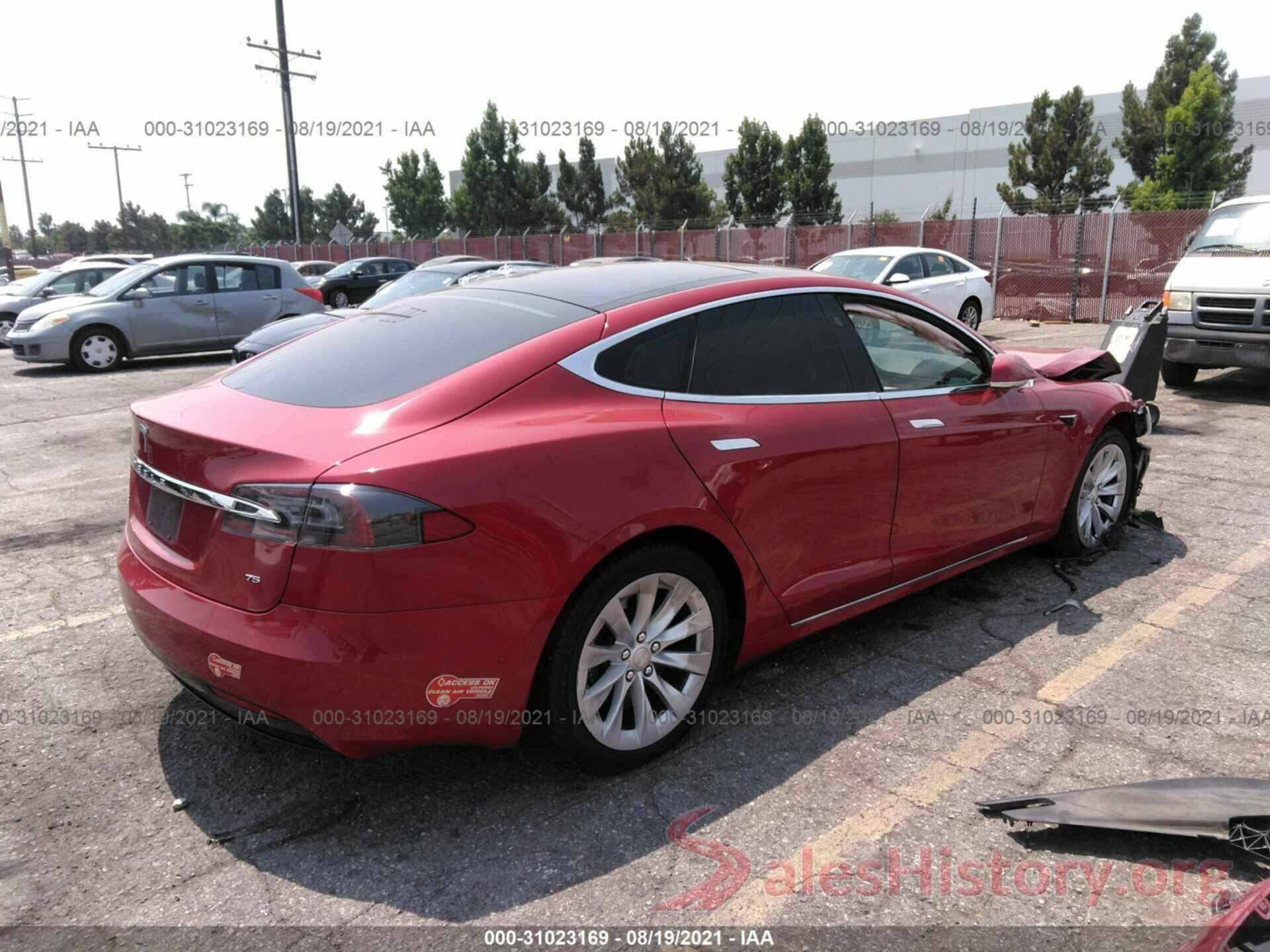 5YJSA1E13HF189382 2017 TESLA MODEL S