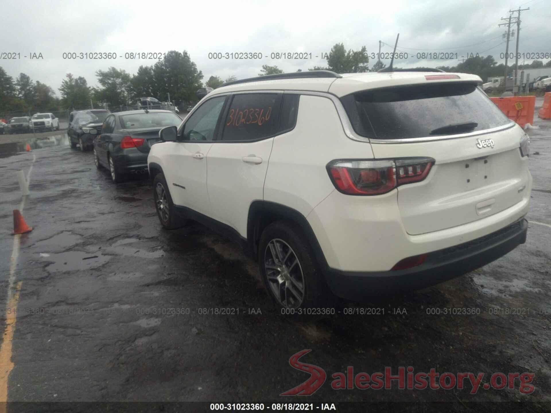 3C4NJCBB9LT165989 2020 JEEP COMPASS