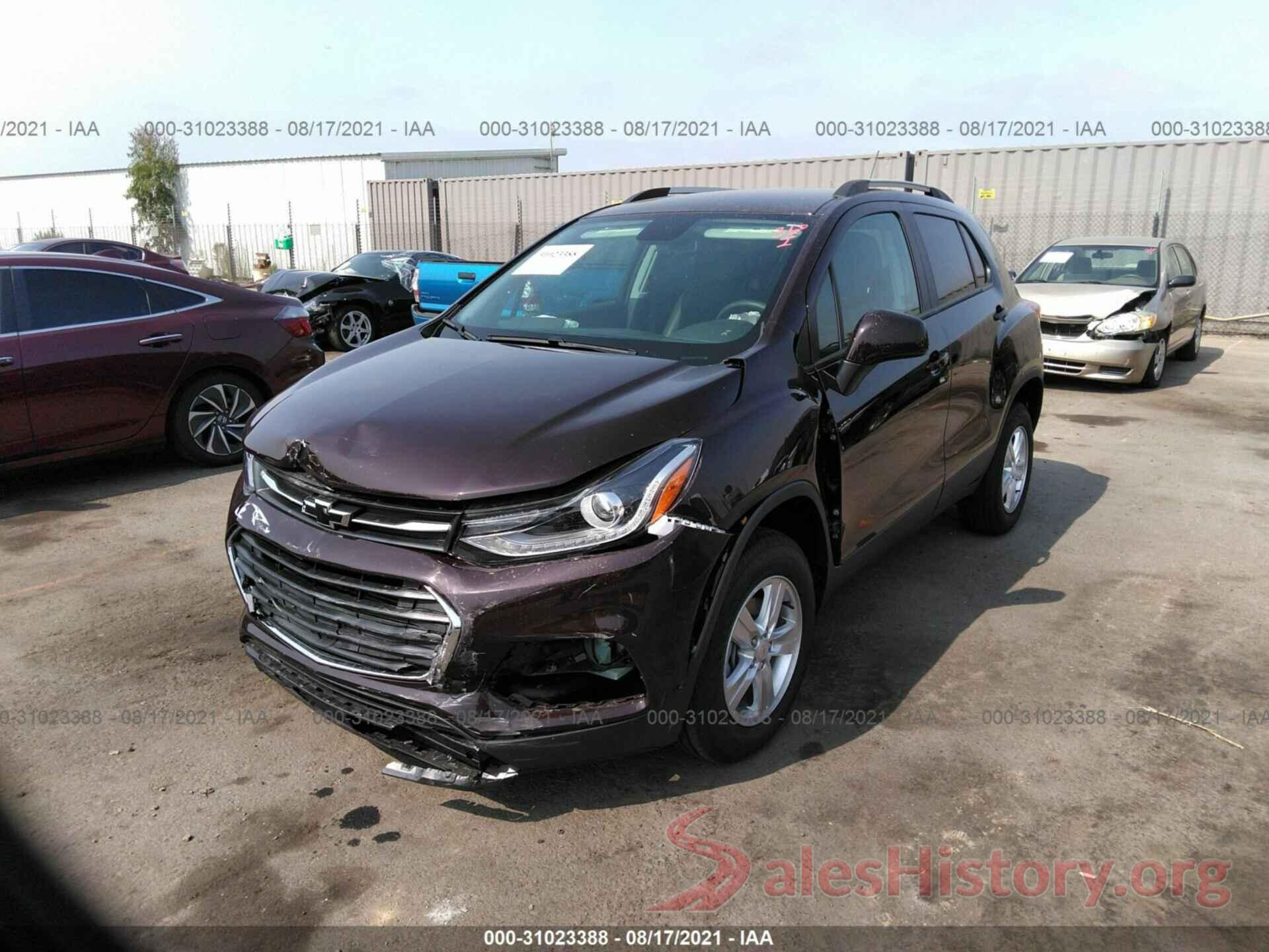 KL7CJPSB3MB341076 2021 CHEVROLET TRAX