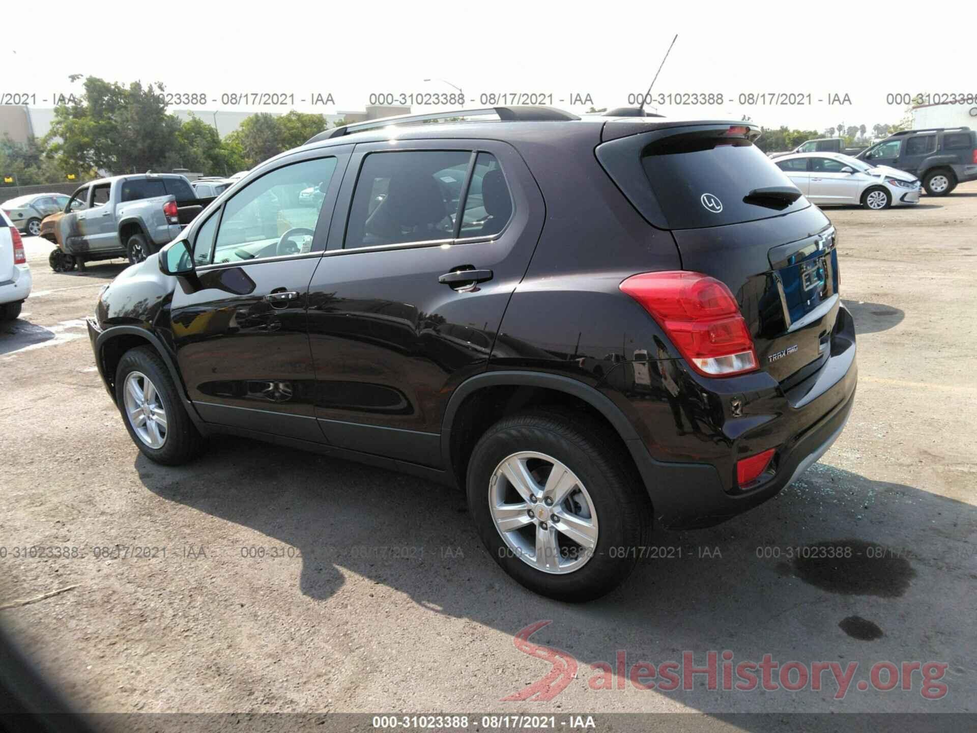 KL7CJPSB3MB341076 2021 CHEVROLET TRAX