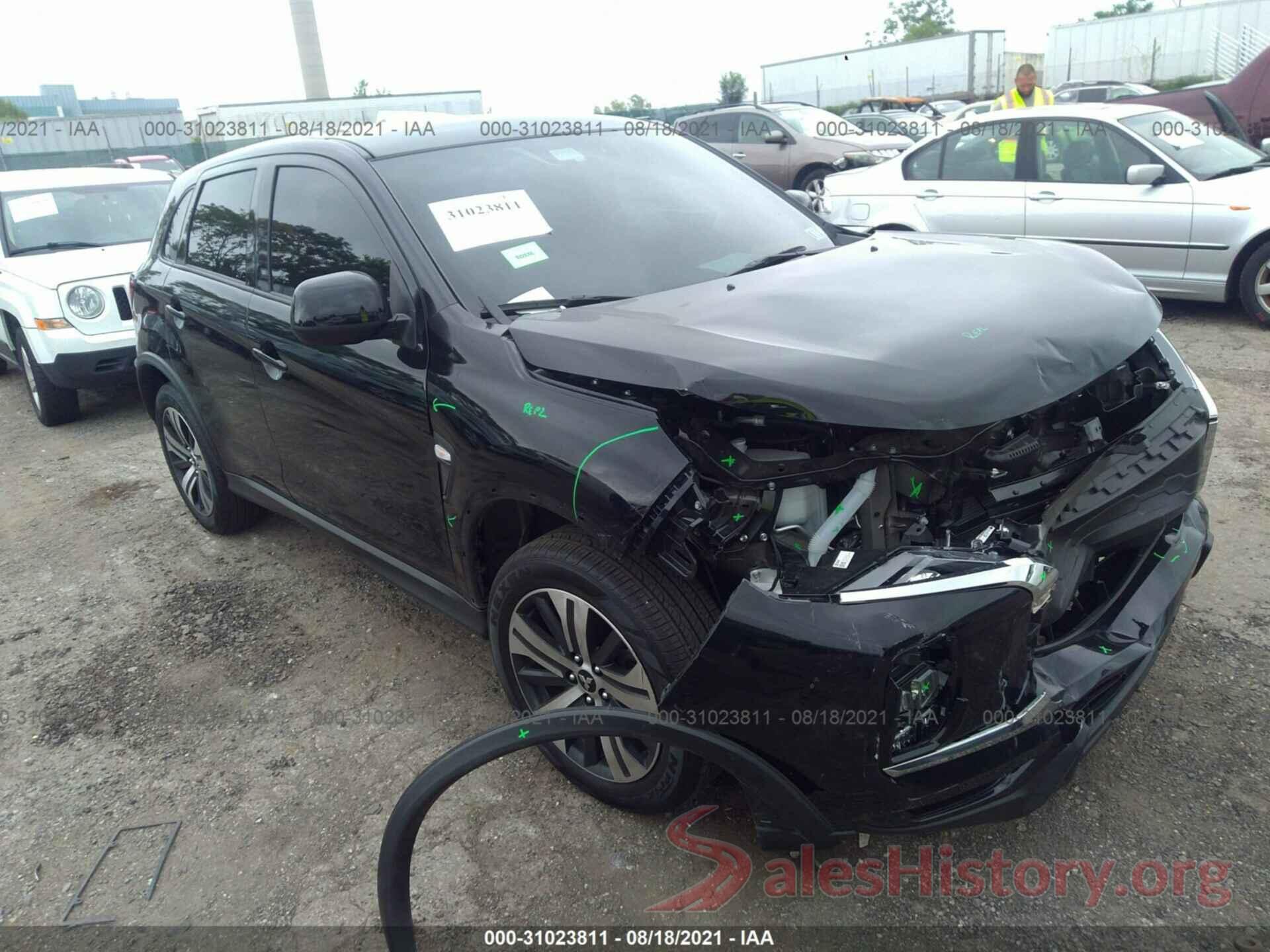 JA4APUAU2MU011048 2021 MITSUBISHI OUTLANDER SPORT