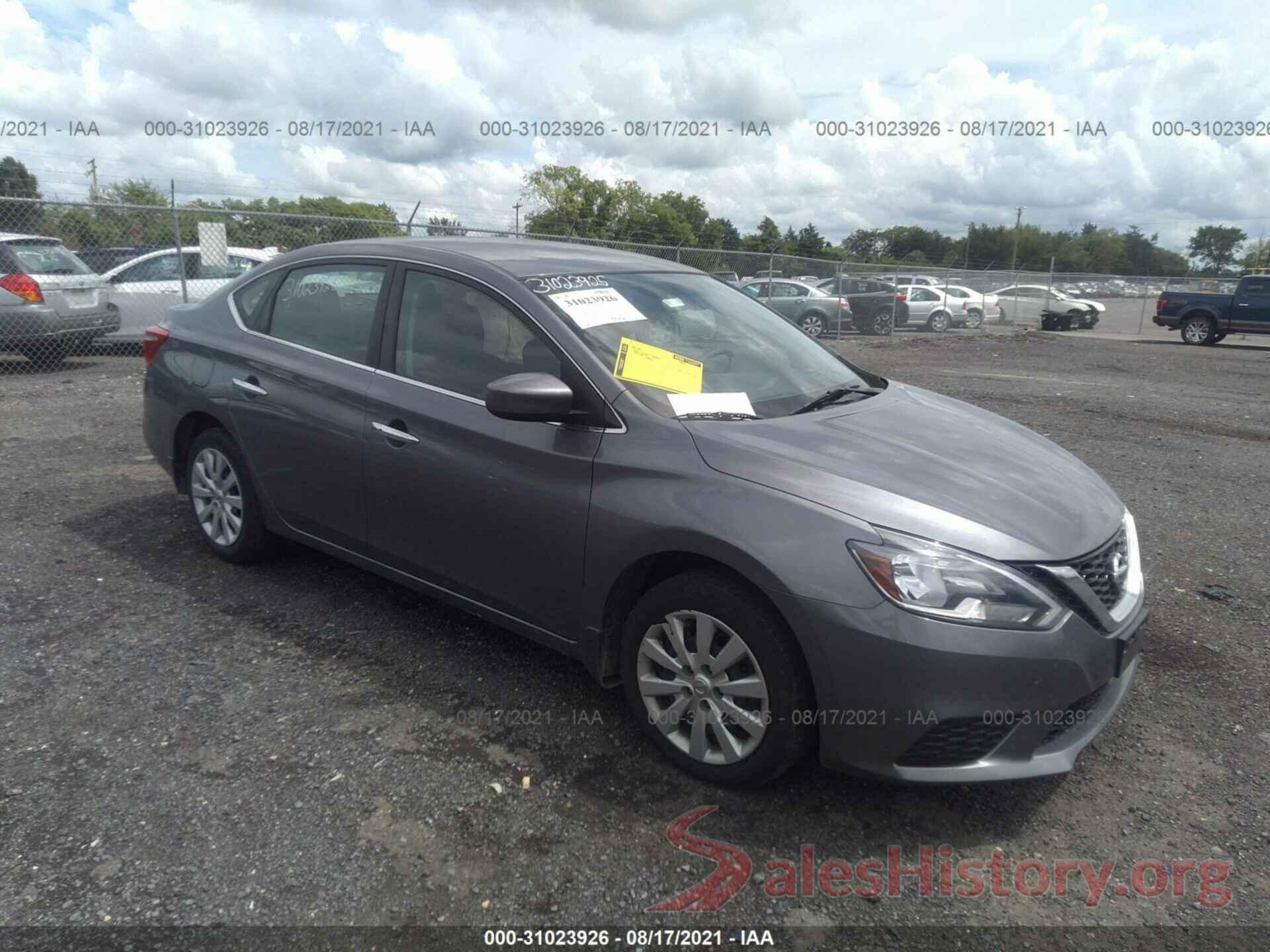 3N1AB7AP6HY324836 2017 NISSAN SENTRA