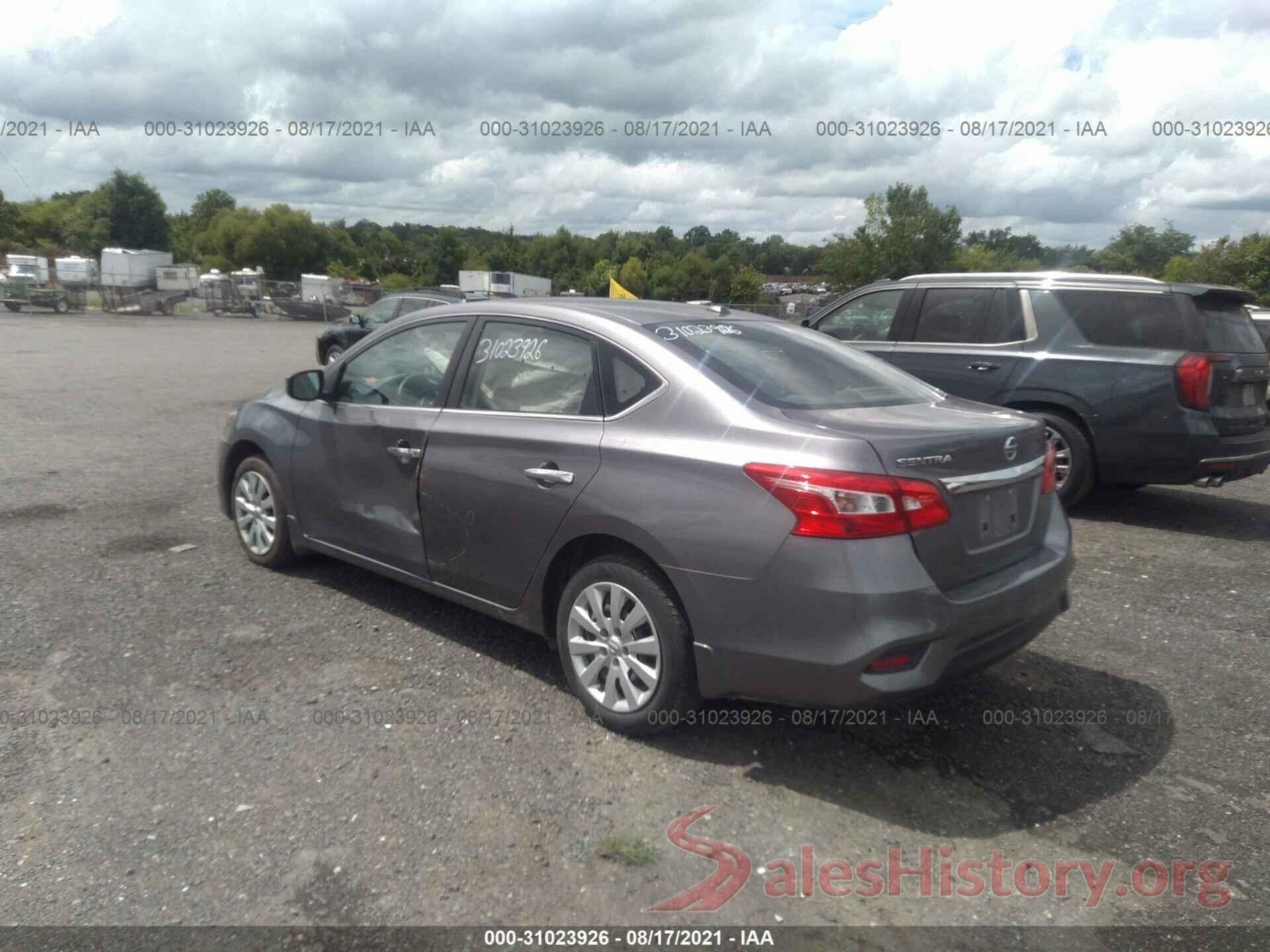 3N1AB7AP6HY324836 2017 NISSAN SENTRA