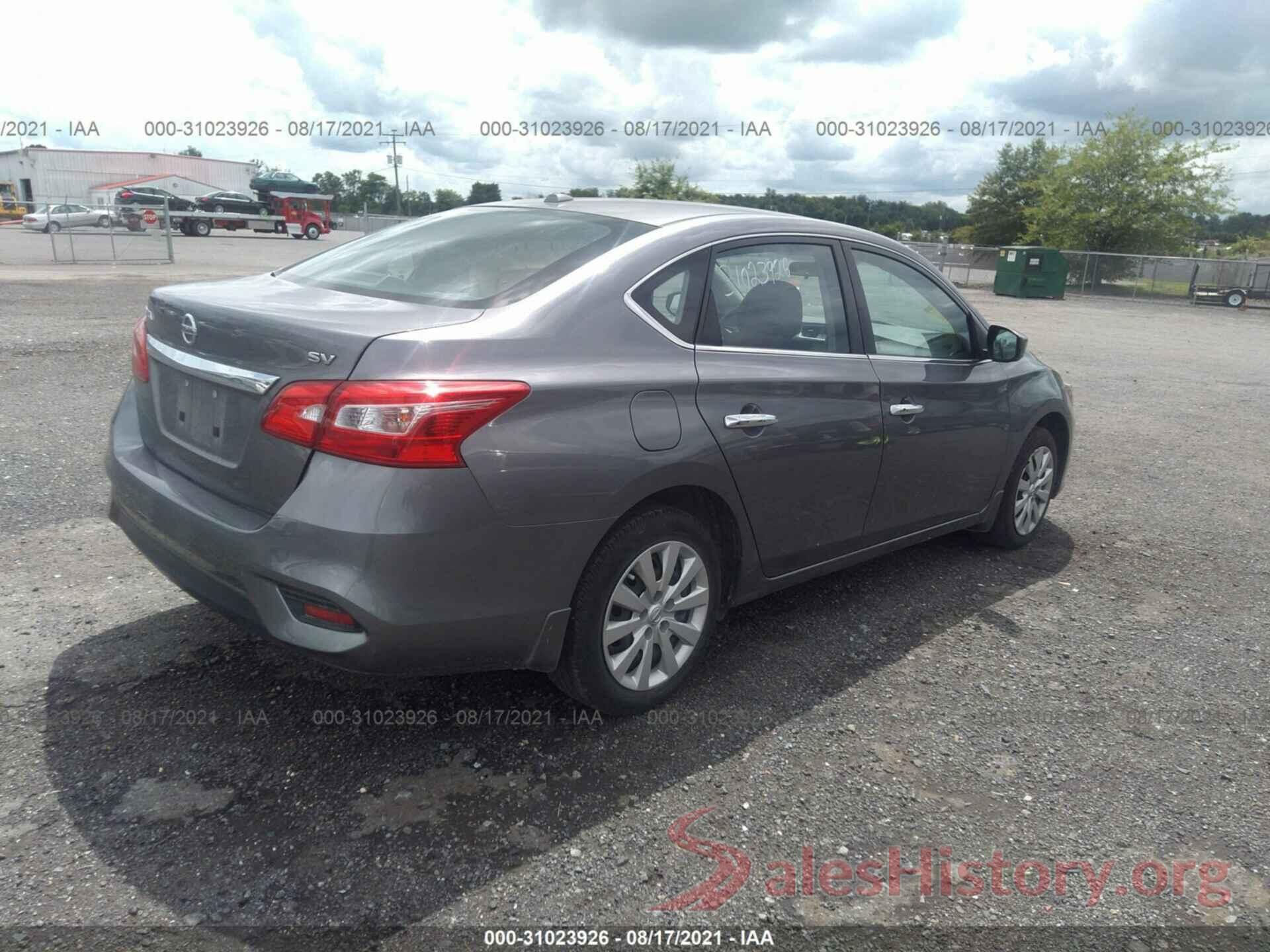 3N1AB7AP6HY324836 2017 NISSAN SENTRA