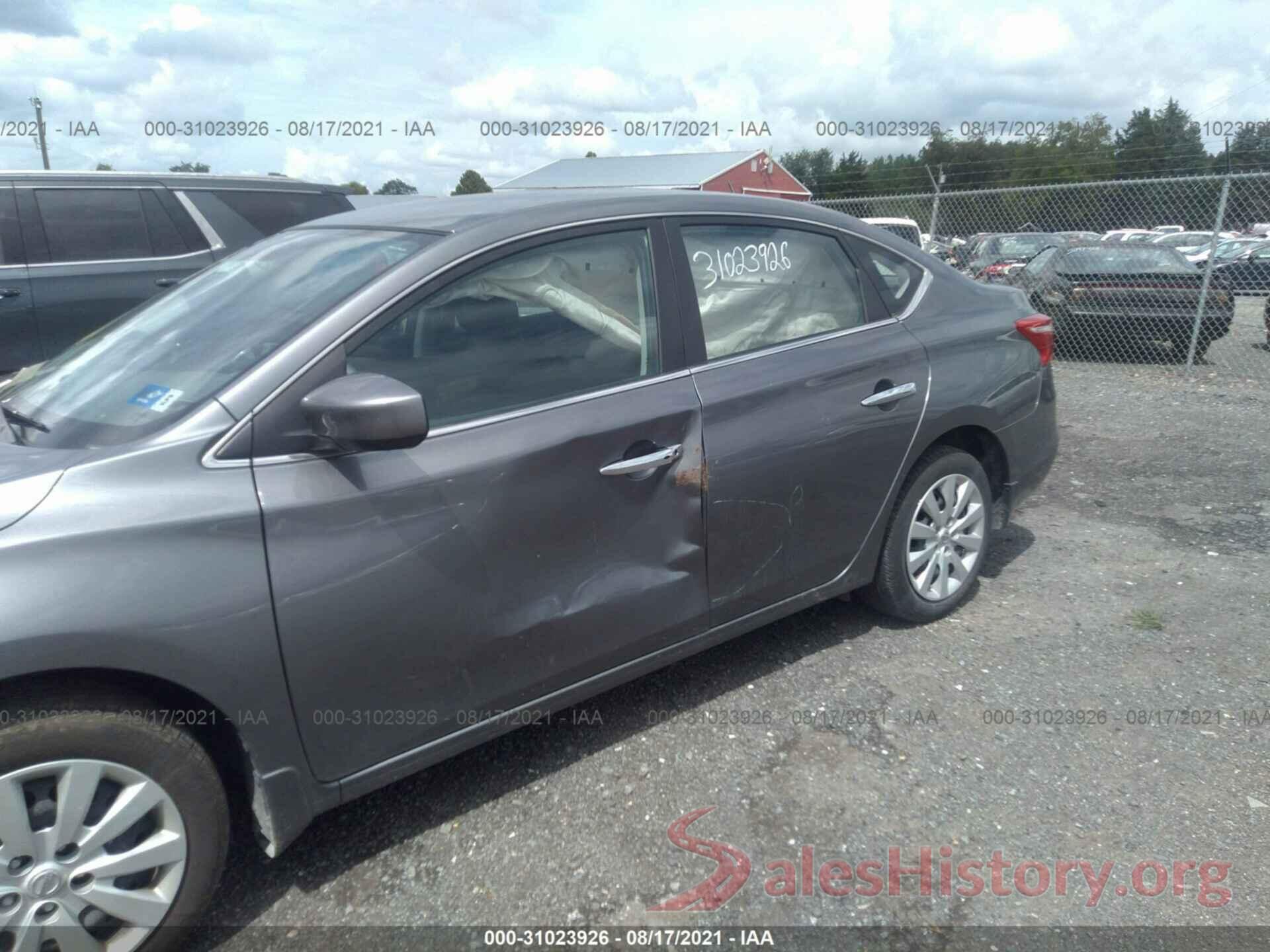 3N1AB7AP6HY324836 2017 NISSAN SENTRA