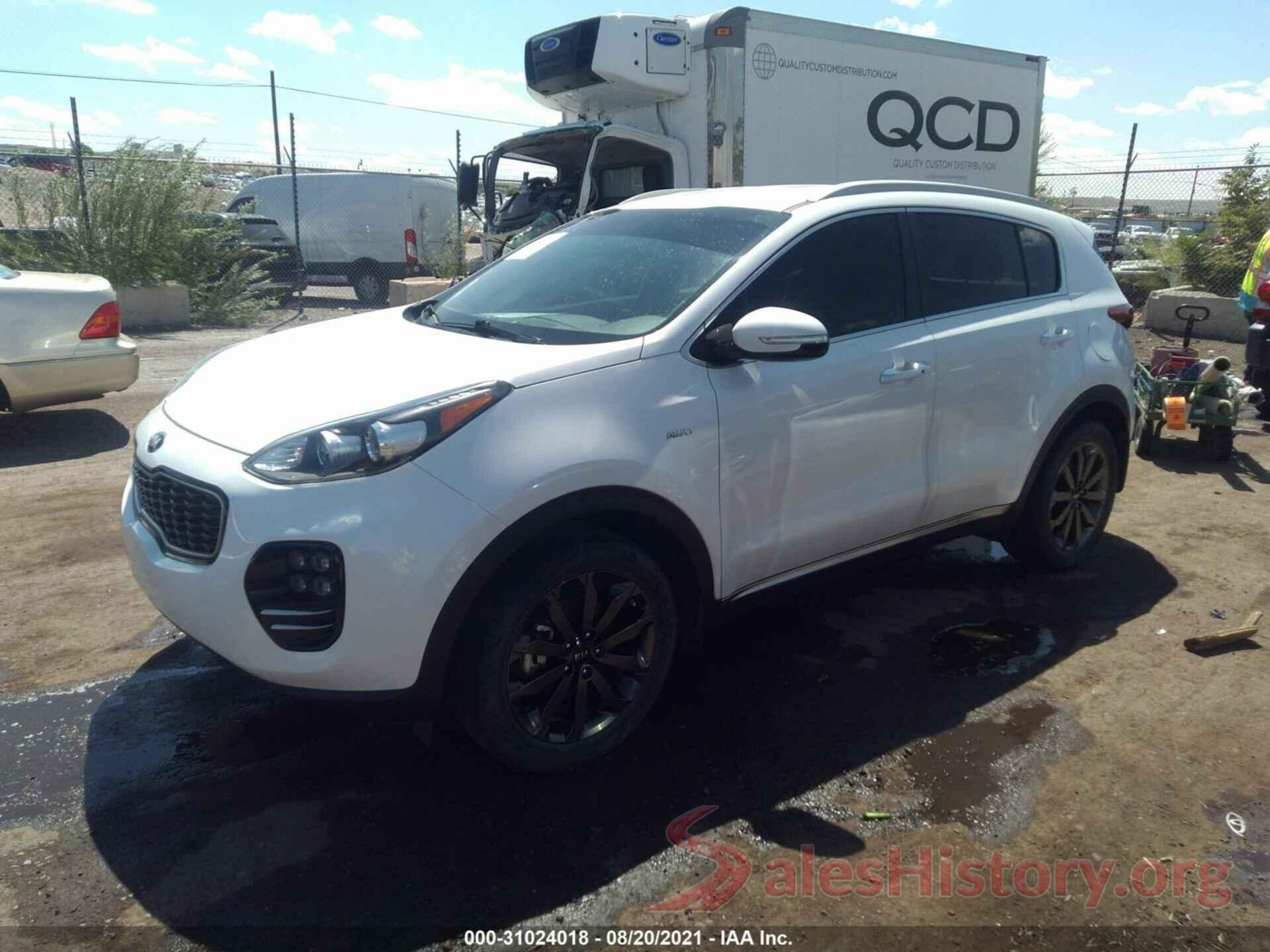 KNDPNCAC7J7410765 2018 KIA SPORTAGE