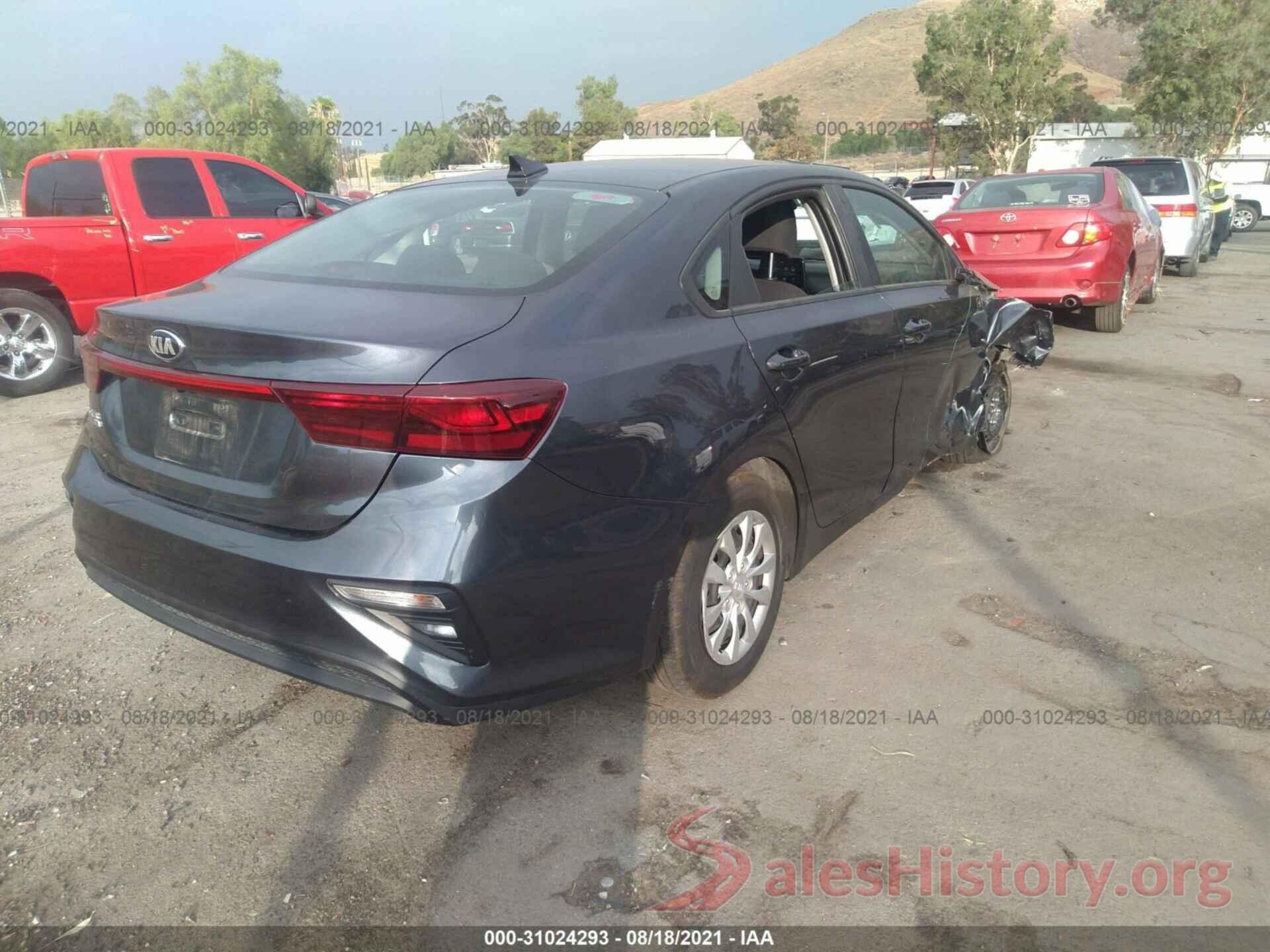 3KPF24AD5LE249841 2020 KIA FORTE