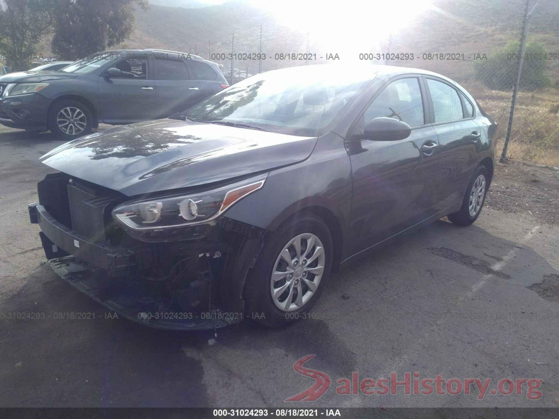 3KPF24AD5LE249841 2020 KIA FORTE