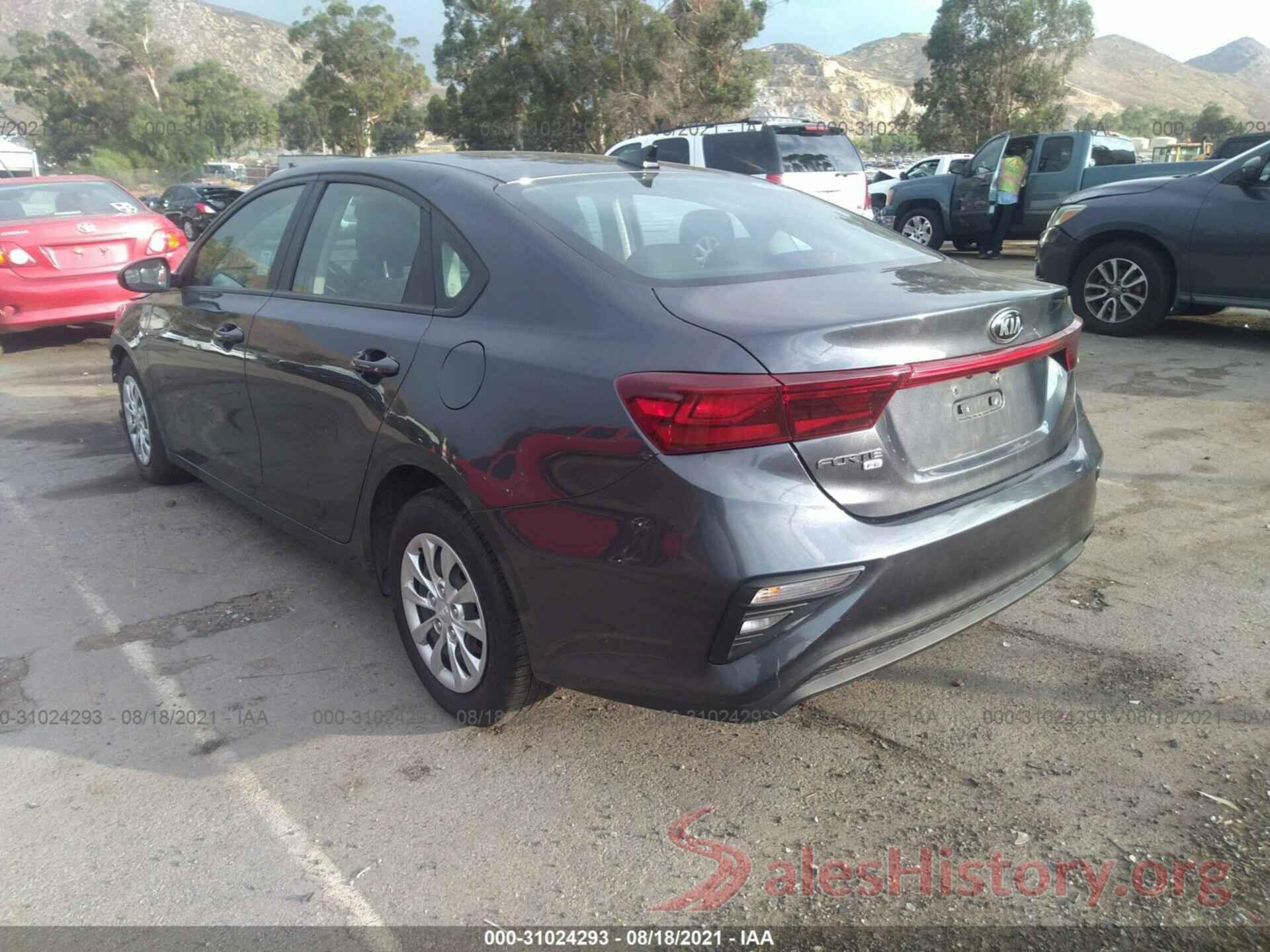 3KPF24AD5LE249841 2020 KIA FORTE