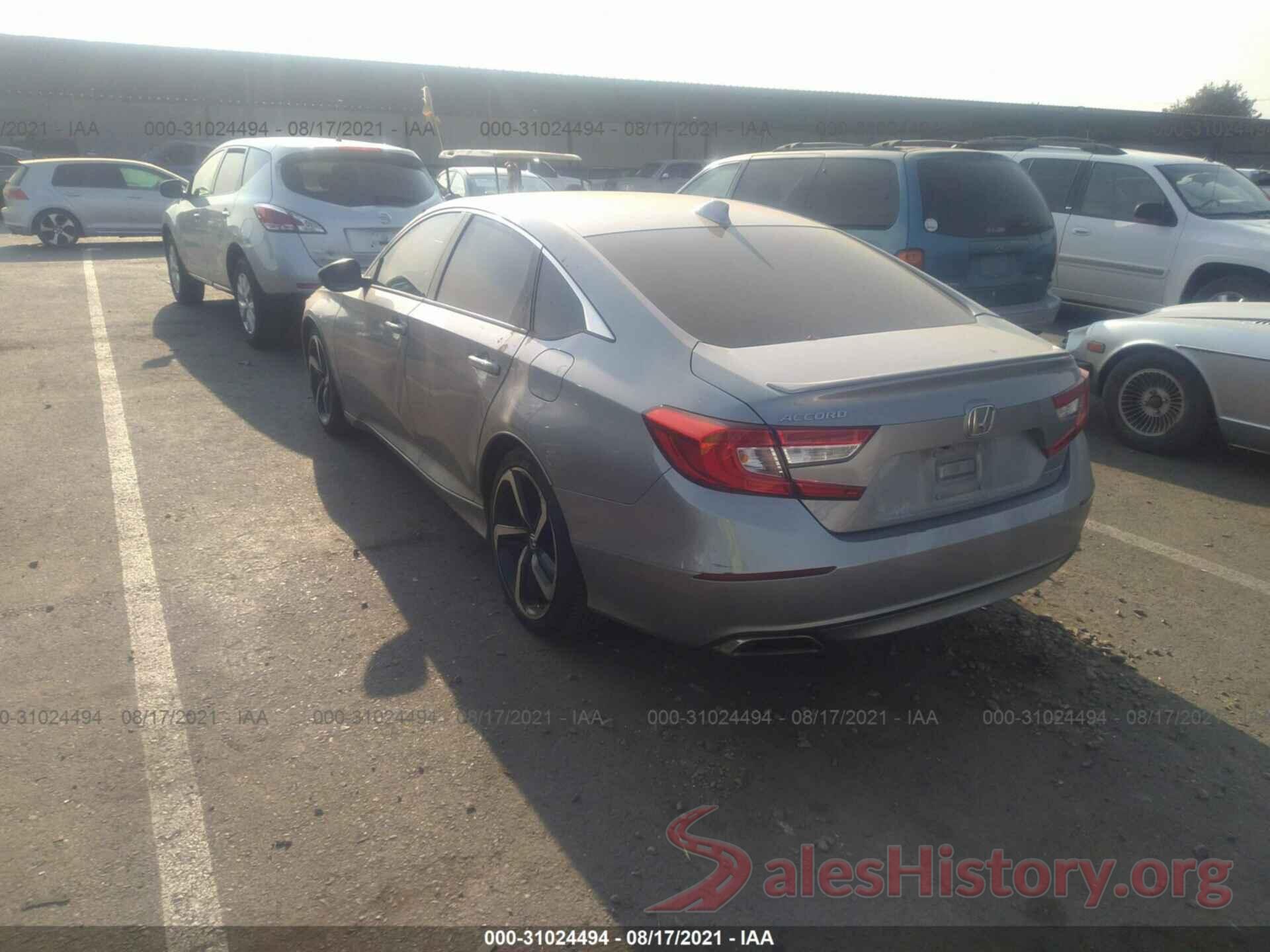 1HGCV1F31KA037739 2019 HONDA ACCORD SEDAN