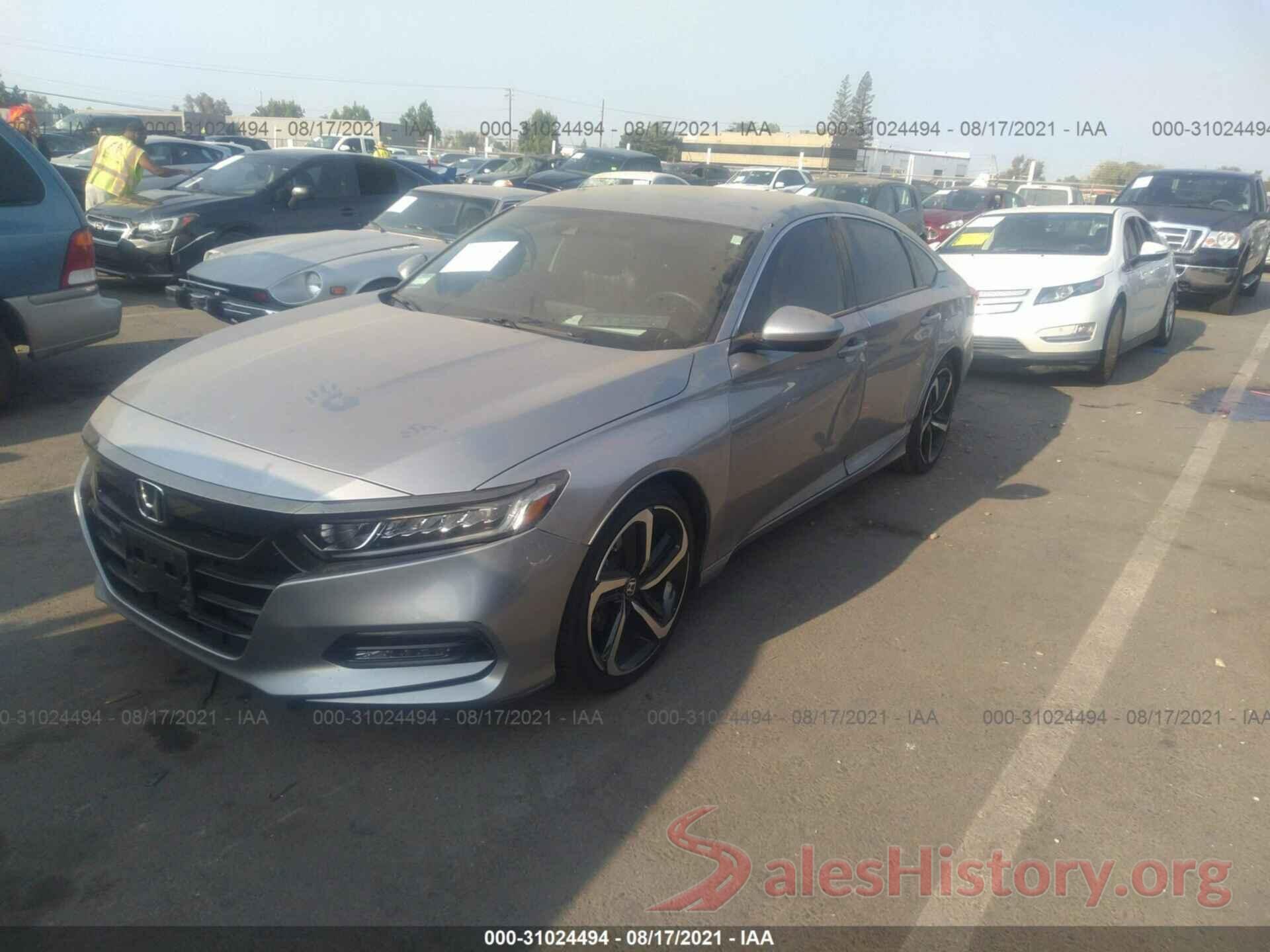 1HGCV1F31KA037739 2019 HONDA ACCORD SEDAN